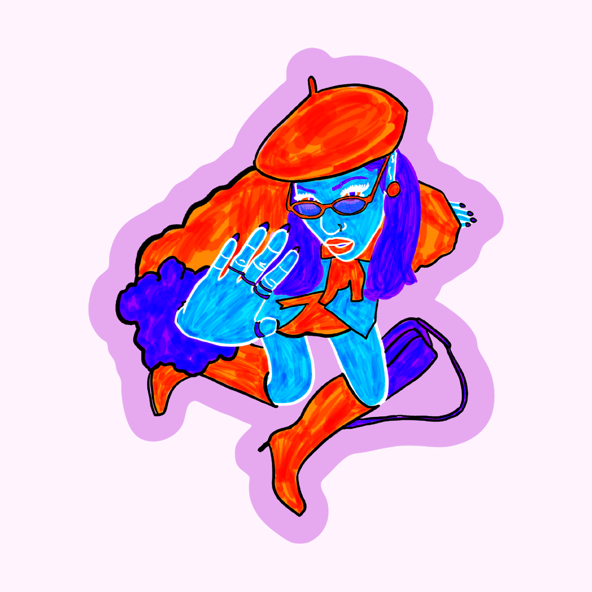 Nina Sticker