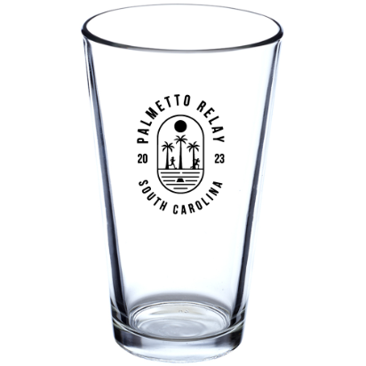 2023 Palmetto Relay Pint Glass