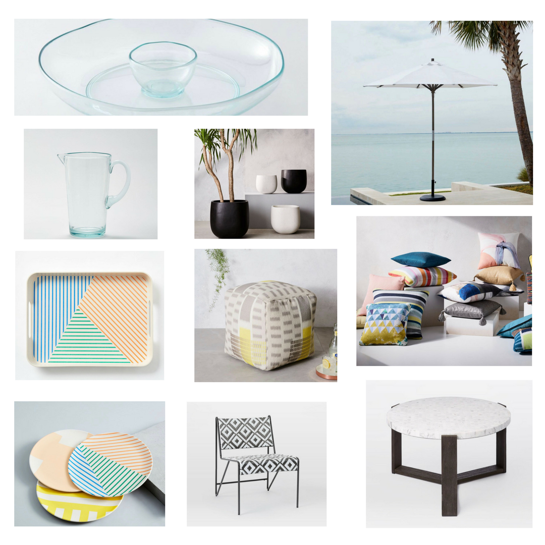 Outdoor Decor Inspiration - West Elm Style