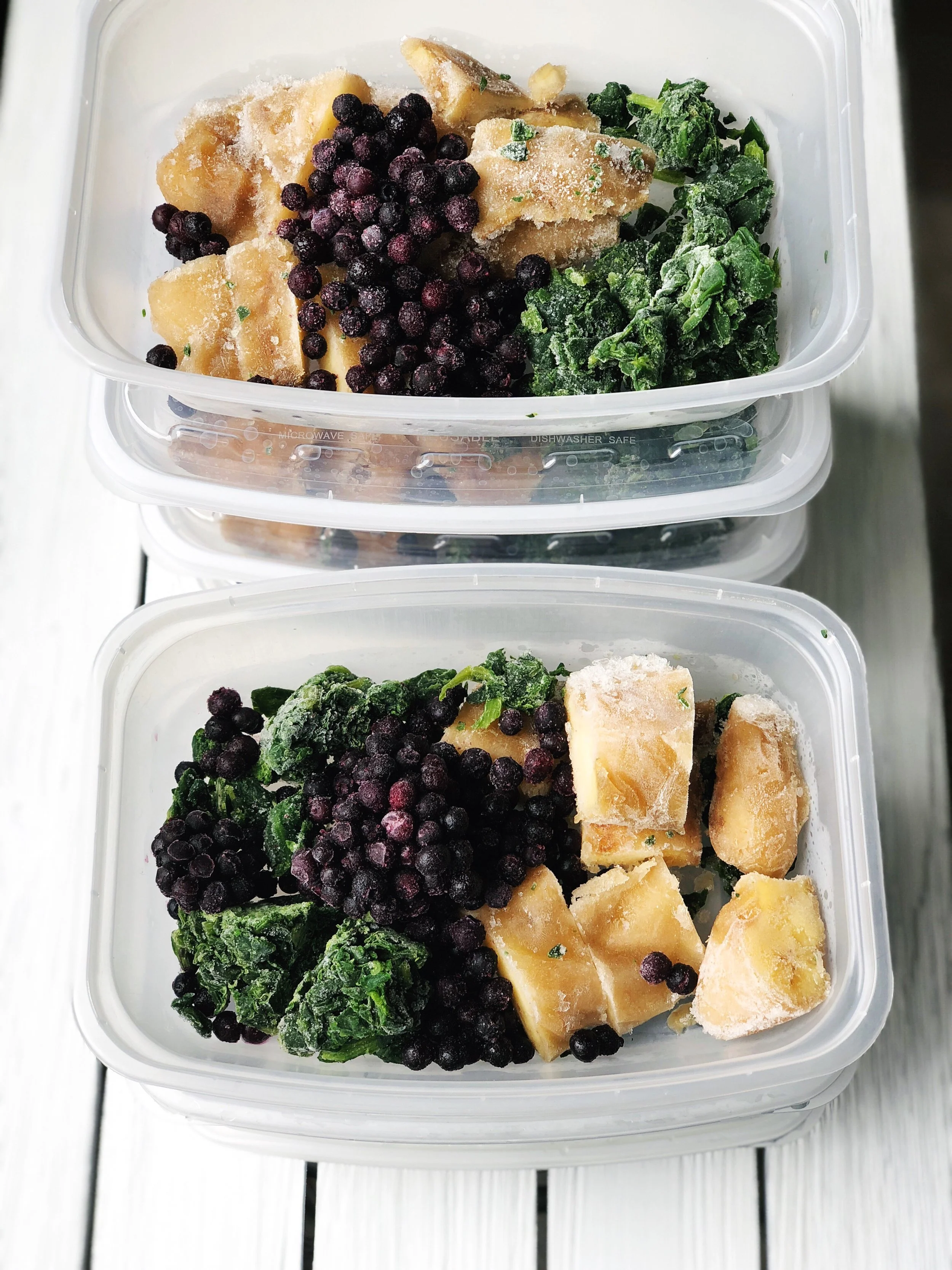 How To Prep A Week's Worth of Smoothies in 10 minutes