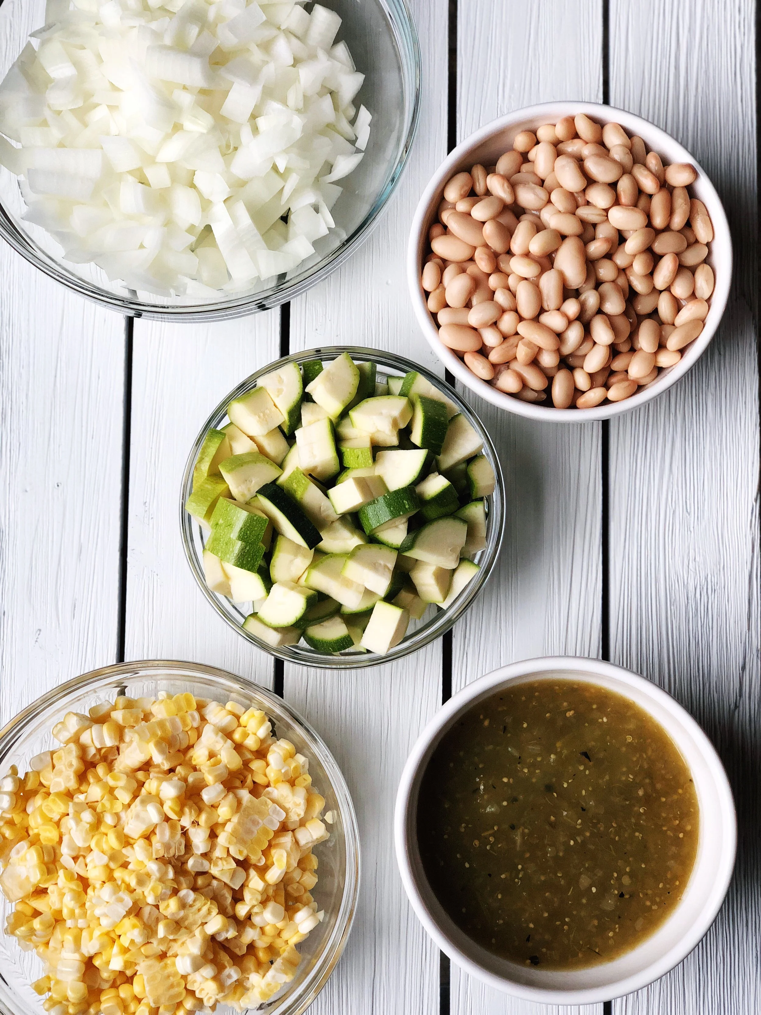 White Bean & Chicken Salsa Verde Chili