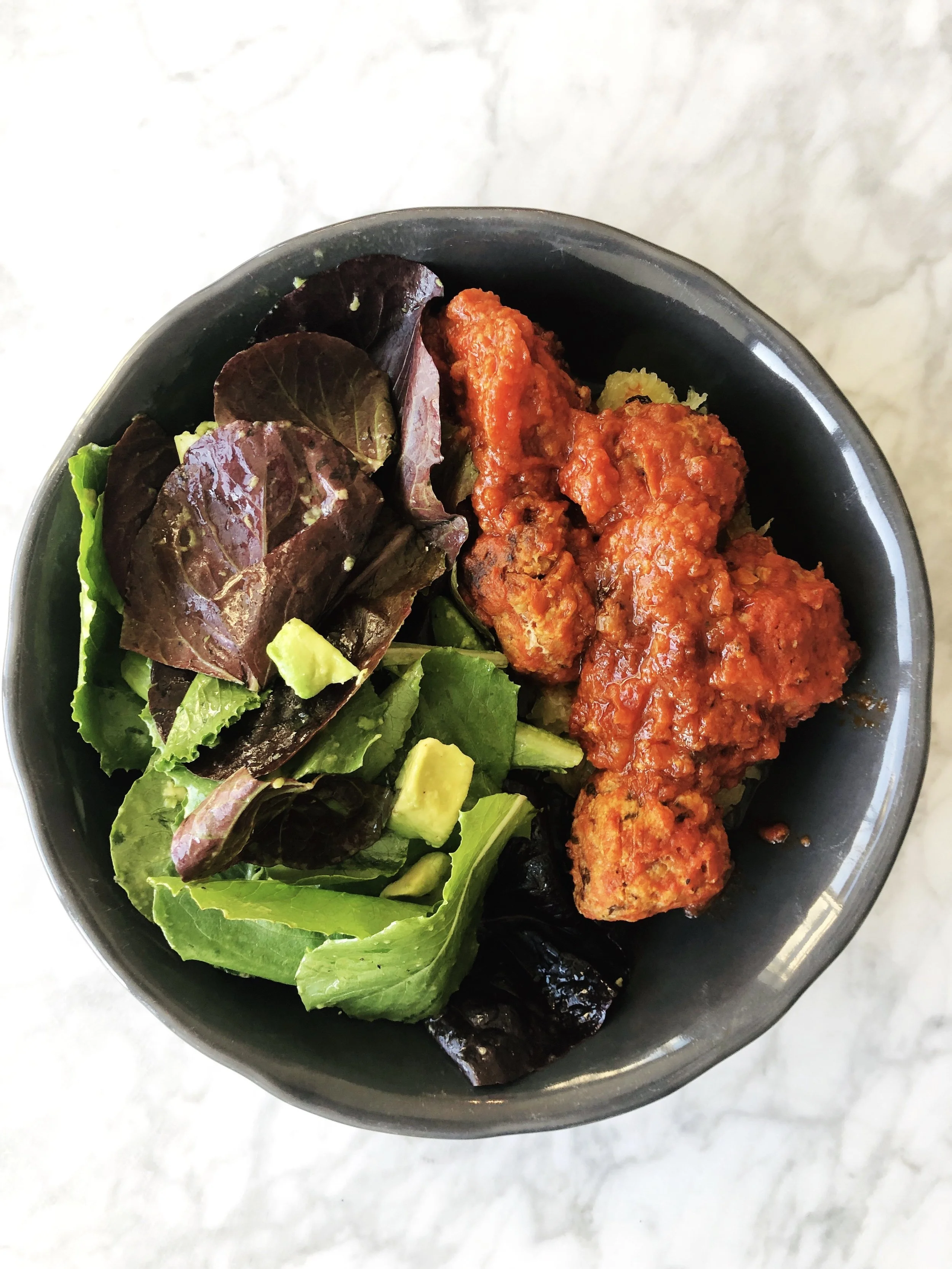 Eggless Turkey Meatballs