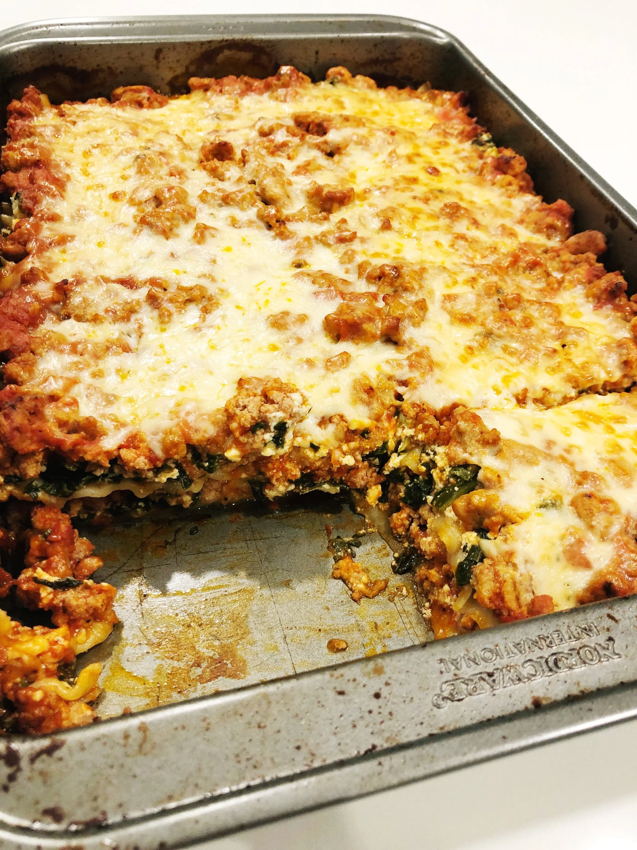 Easy Turkey Lasagna 