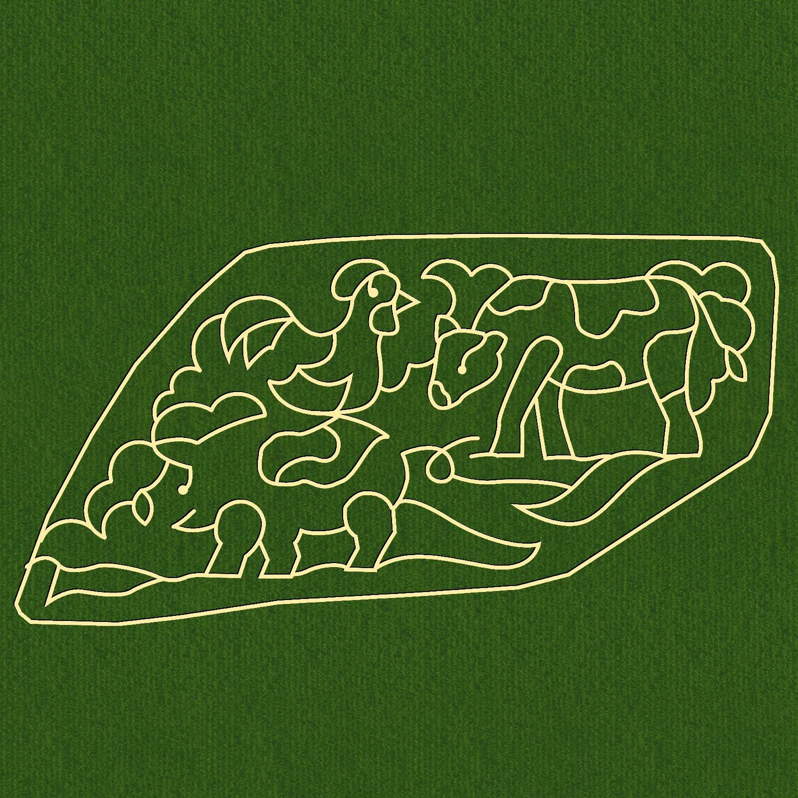 Pig, Chicken, and Cow S037