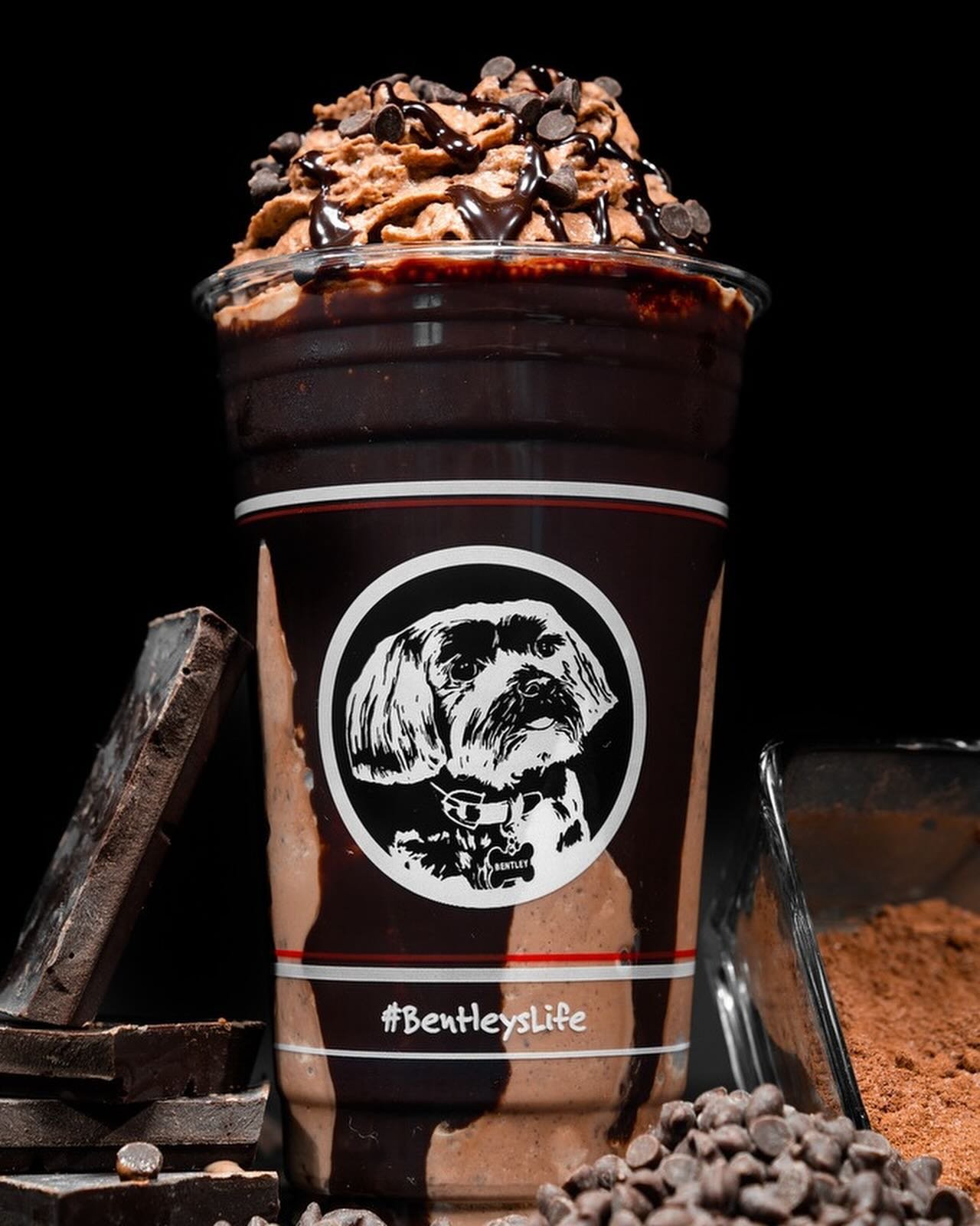 DEATH BY CHOCOLATE IS BACK! ☠️🍫
For the month of May only, we are bringing Death by Chocolate back!! 🤎

House-made chocolate whipped cream, mini chocolate chips, rich chocolate drizzle, and house-made cocoa powder inside. 

Order it blended with ou