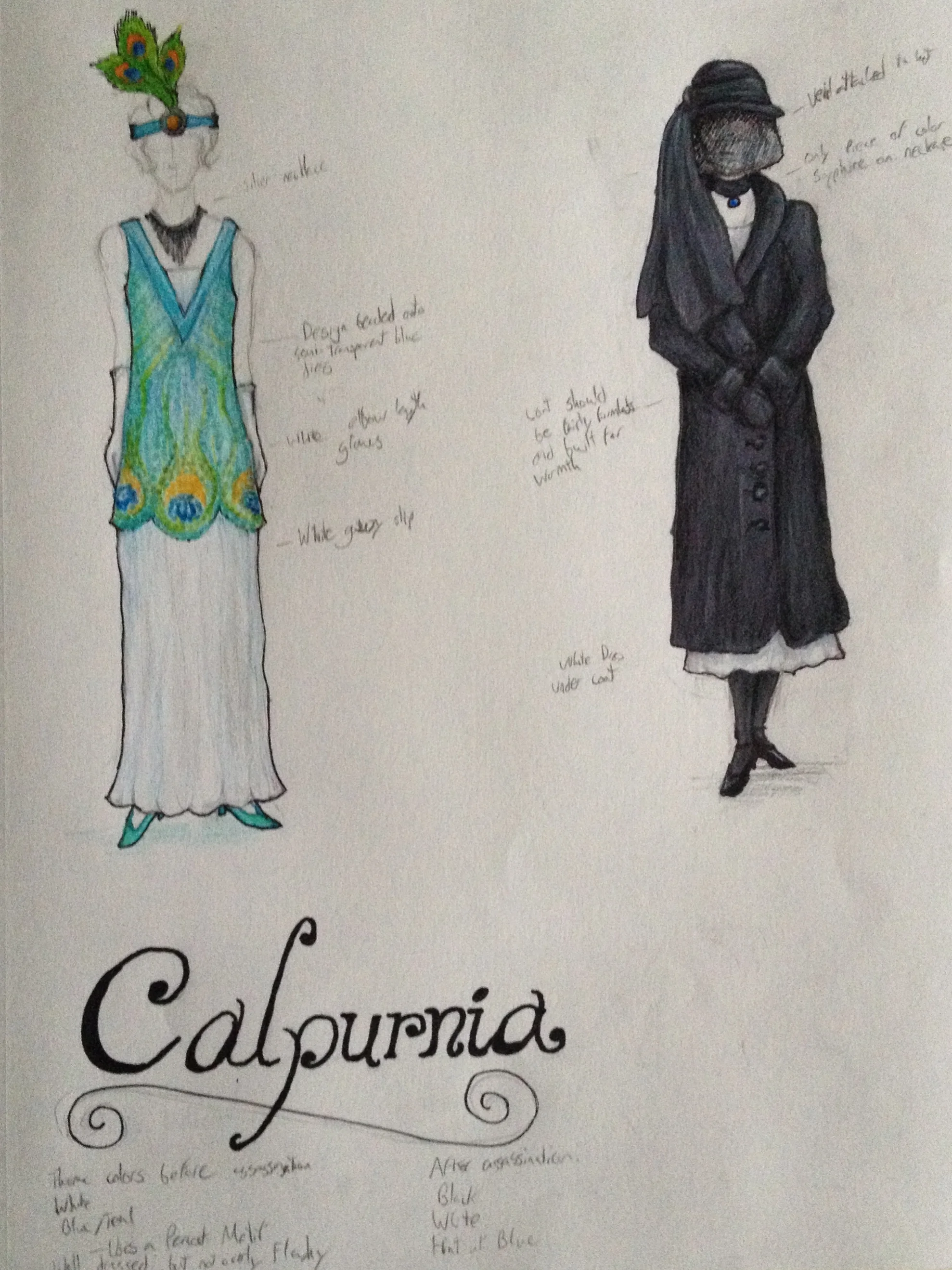 The Tragedy of Julius Caesar '28, Calpurnia