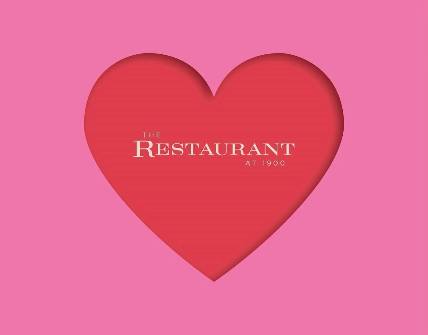 Sat. 2/14 at 5pm 🌹🌹🌹🌹🌹

Valentine&rsquo;s Dinner at 1900 💕

Join us to celebrate Valentine&rsquo;s Day at The Restaurant at 1900. We will feature a 3-course prix-fixe menu created by Chef Linda Duerr and her wonderful team. Our menu is coming s