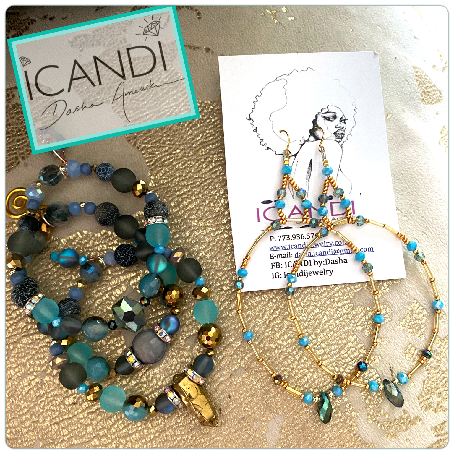 "Queen of Water" Set