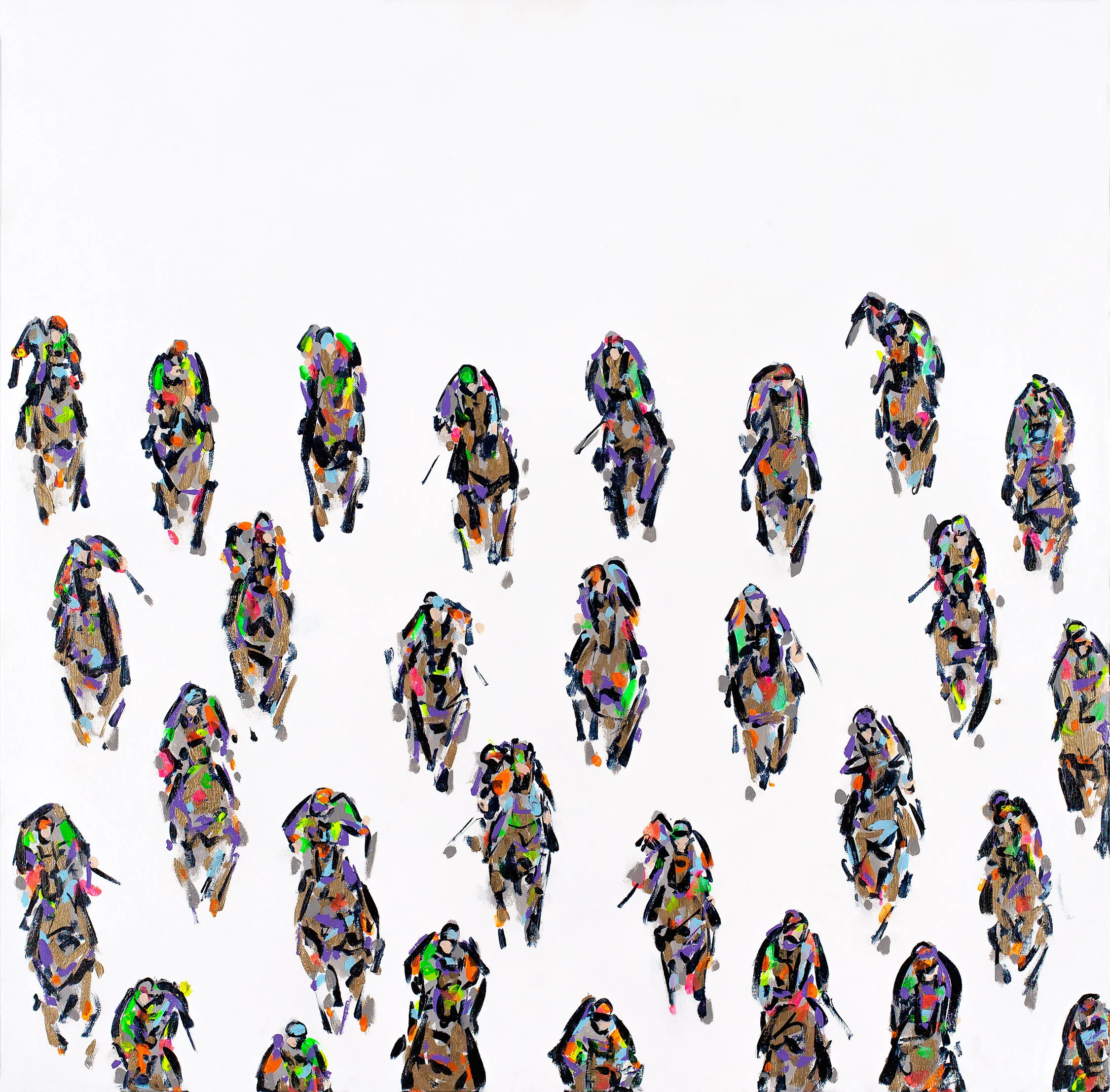 #970 Kaleidescope Horse Race