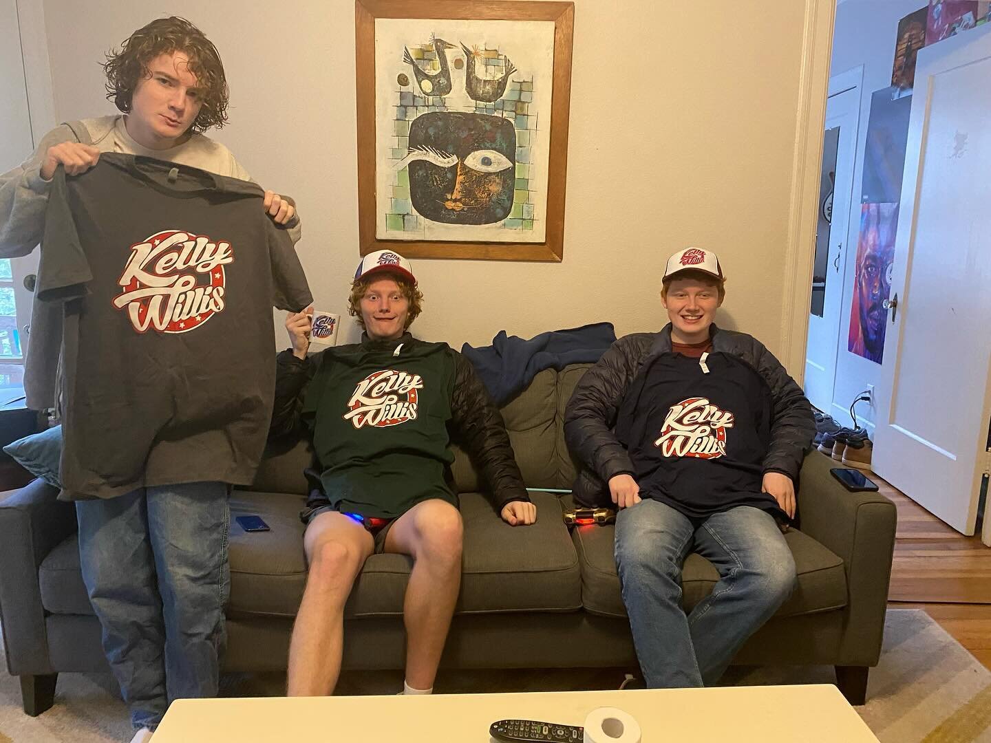 Hey, I have a new merch store up and running! I happen to know all the kids are wearing this stuff! At least they seem to like to hold it up. Get yours from the link in my bio.