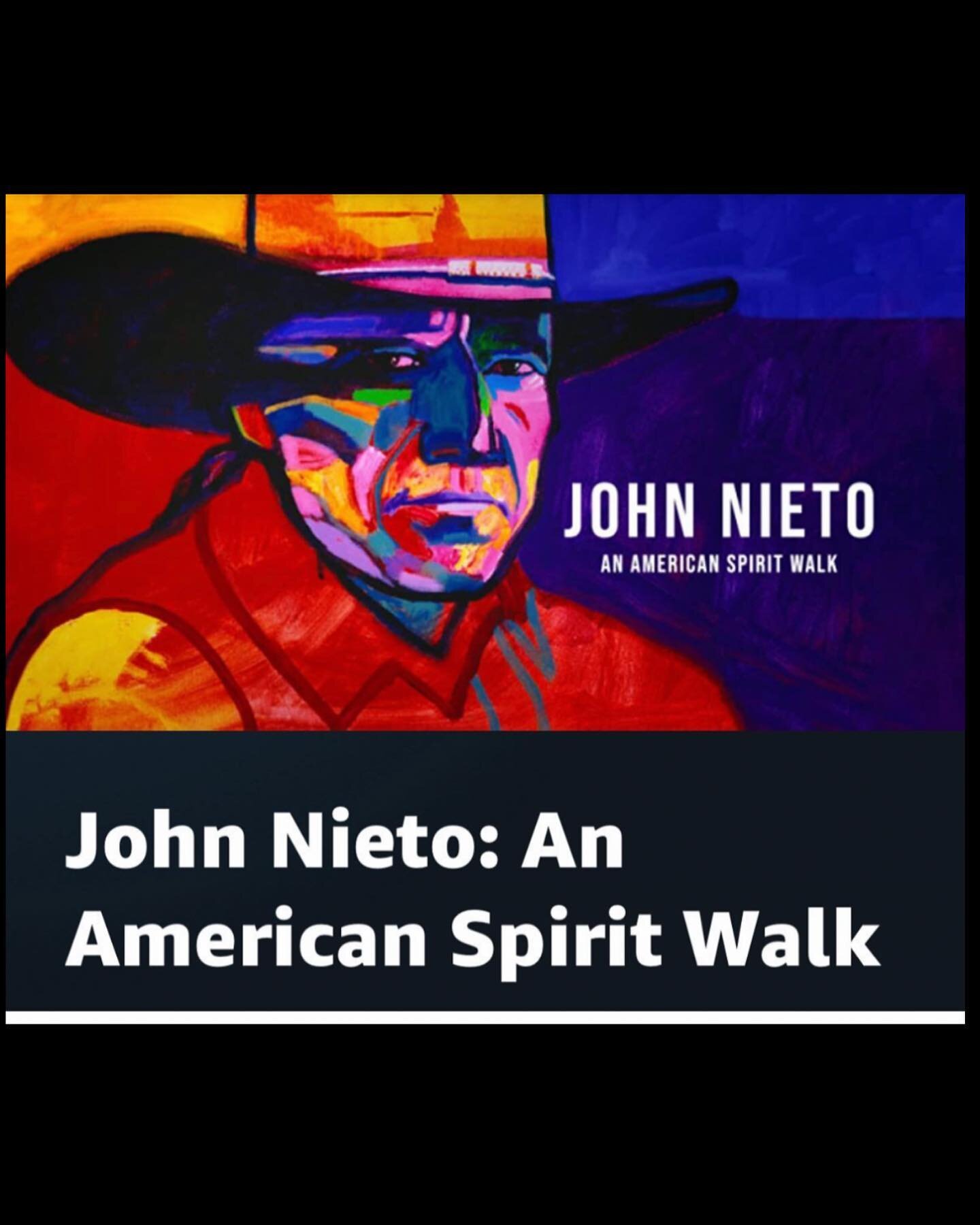 Amazon Prime this is a documentary about my daughter&rsquo;s fianc&eacute;&rsquo;s Father  John Nieto  #newmexico  #santafenewmexico #petermax #anayanieto