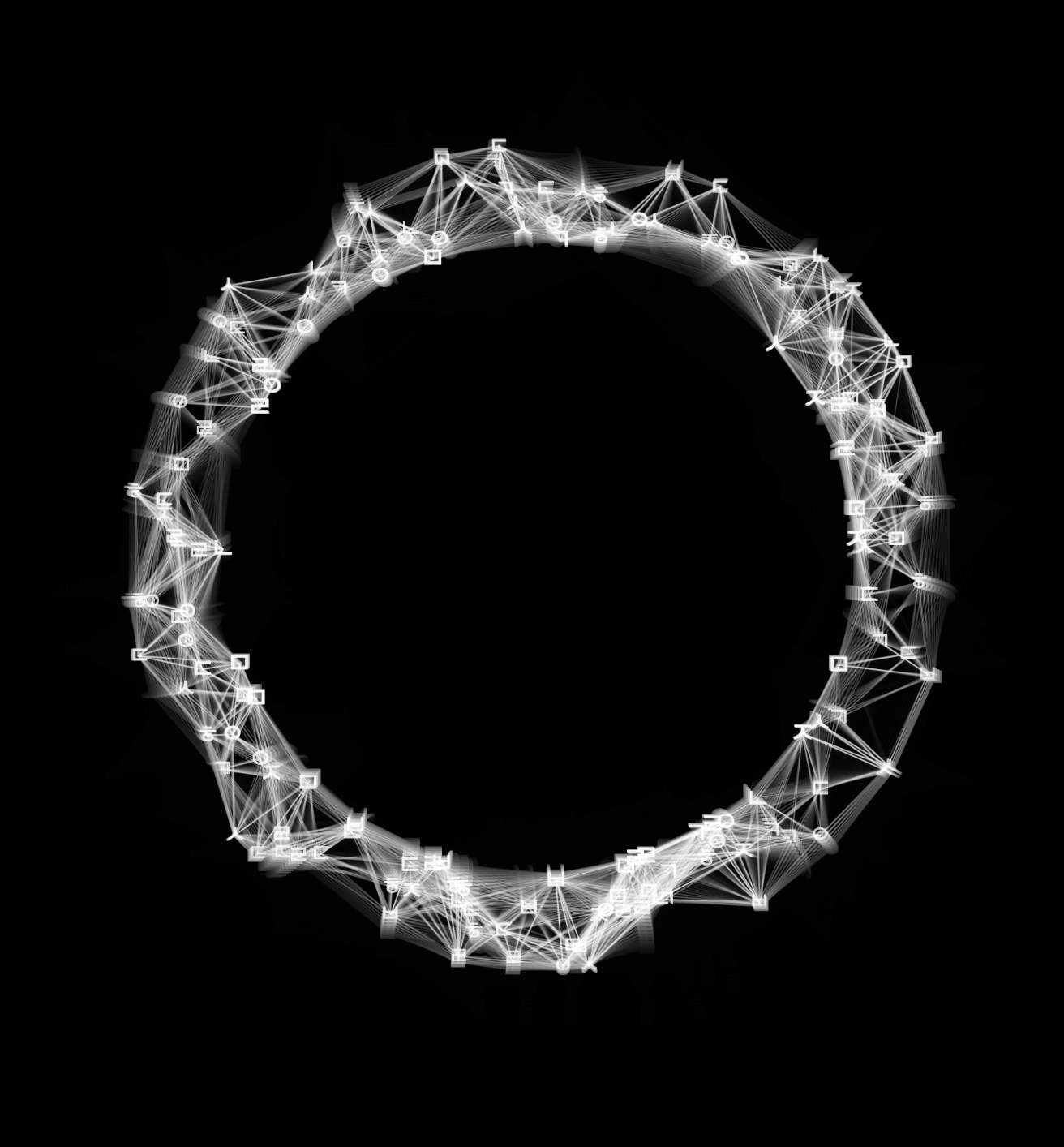 IV: No word appears, yet structure speaks