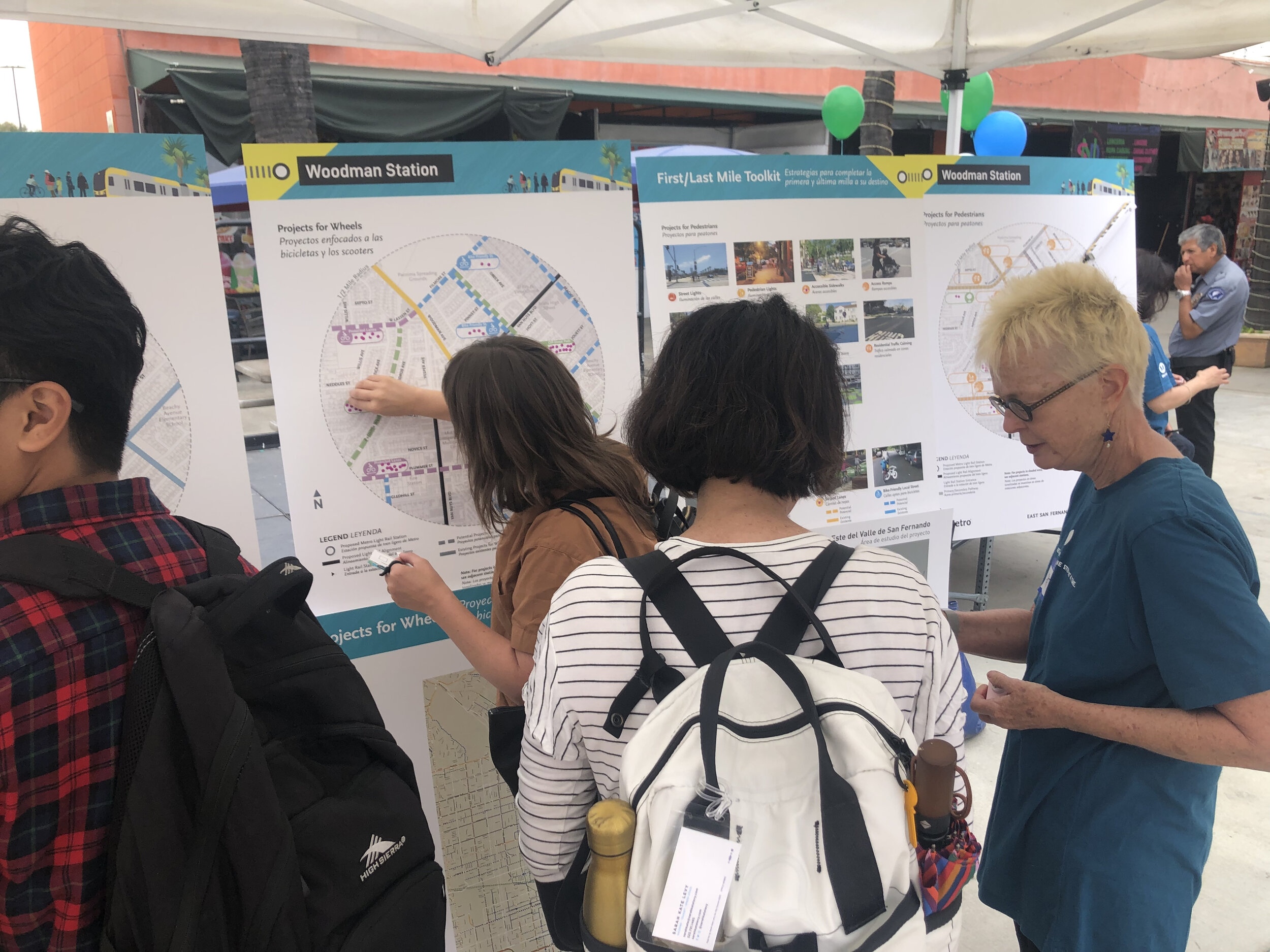  Collecting community input on First/Last Mile improvements 