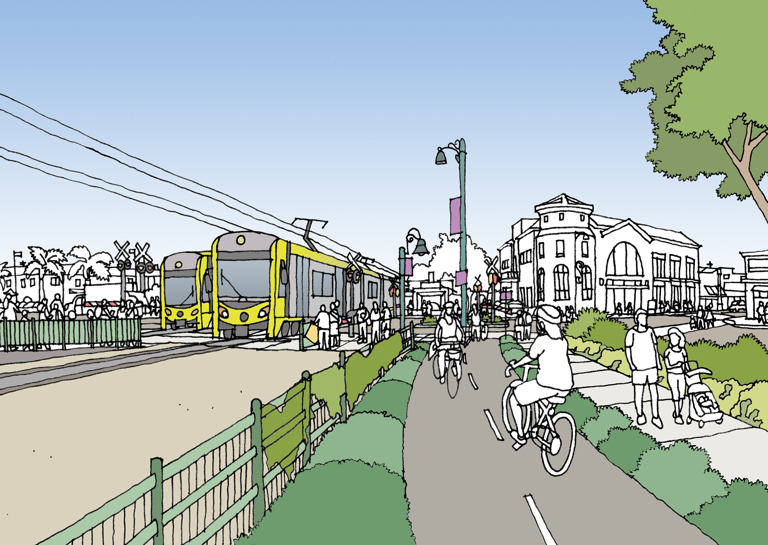 2-WSAB-Proposed view of LRT station and ped bike access.jpg