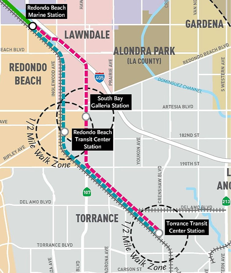 C LINE EXTENSION TO TORRANCE