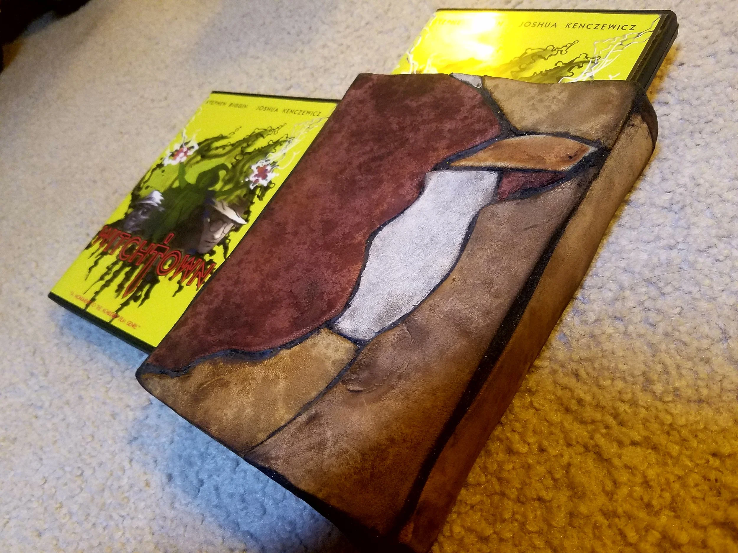 Hand made, one-of-a-kind leather cases!