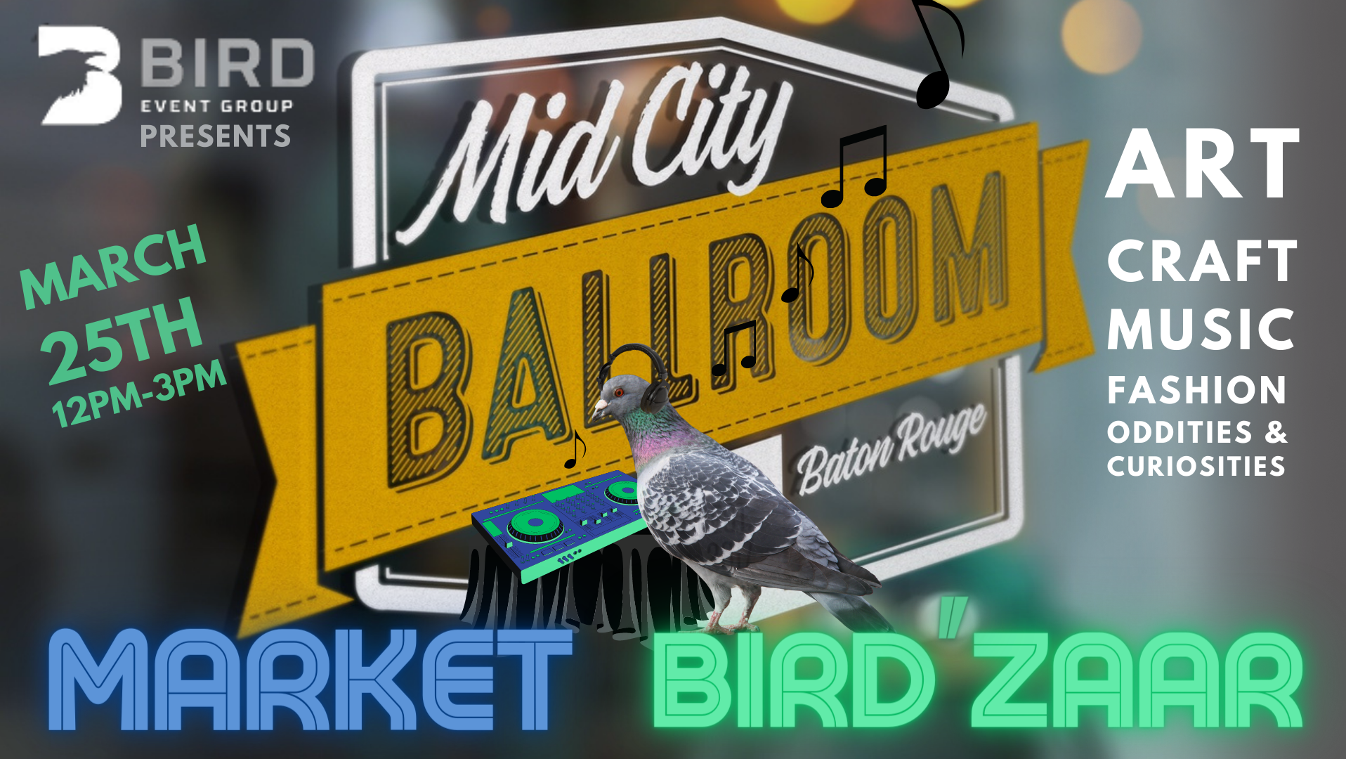 BIRD'ZAAR Pop Up Event