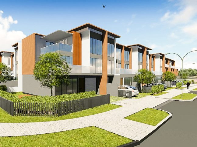 ....Flat Bush School Road Terrace Housing..Flat Bush School路联排别墅.... (Copy)