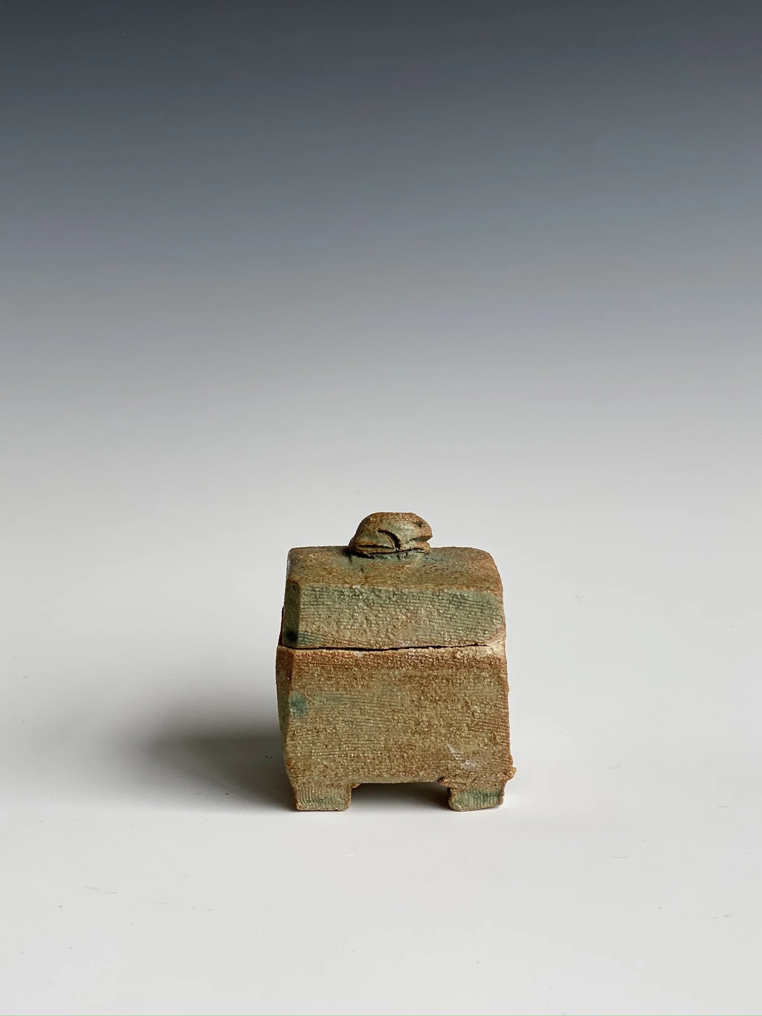 Frog kurinuki vessel  |  Summer Orr