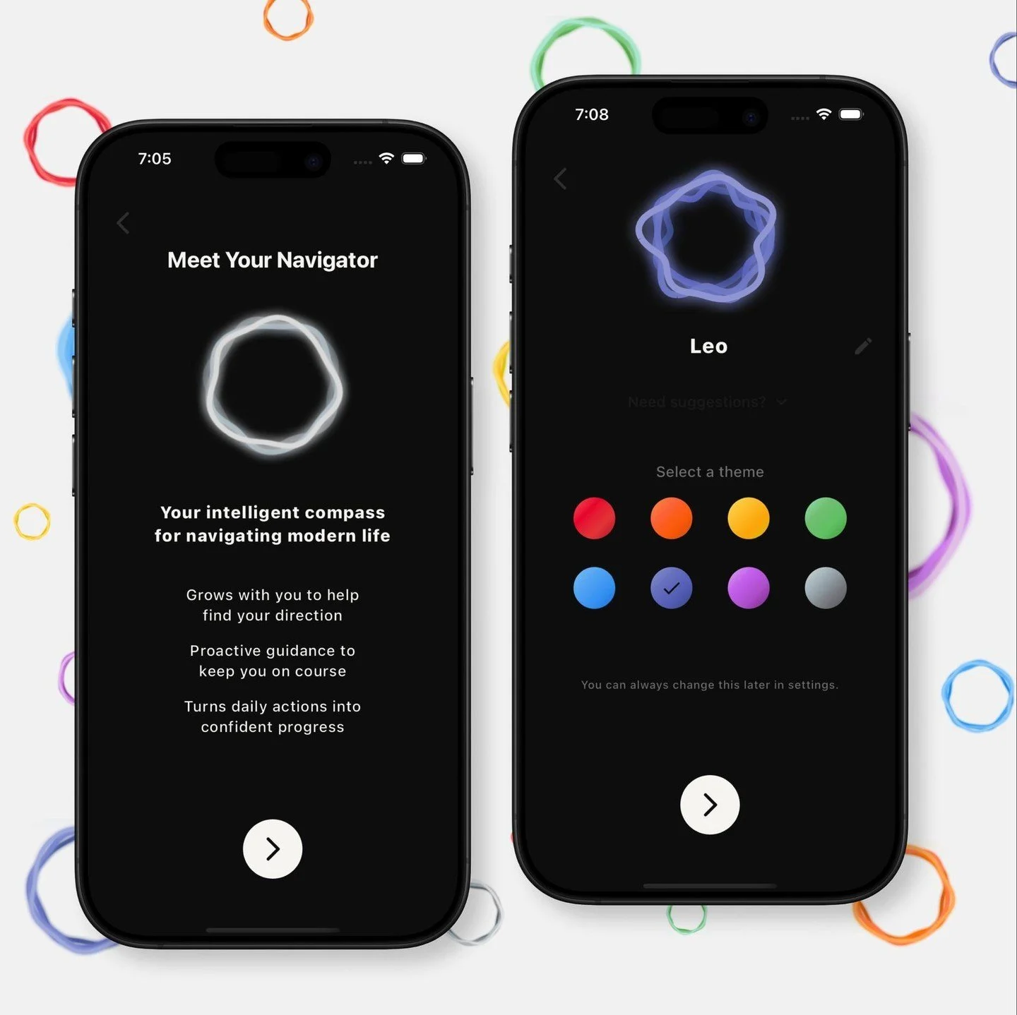What makes a Navigator?

From colors to conversation style, your Navigator becomes uniquely yours - because the best support comes from someone who actually gets you. 

#navigator #aneu #personalgrowth #careertips #selfhelp
