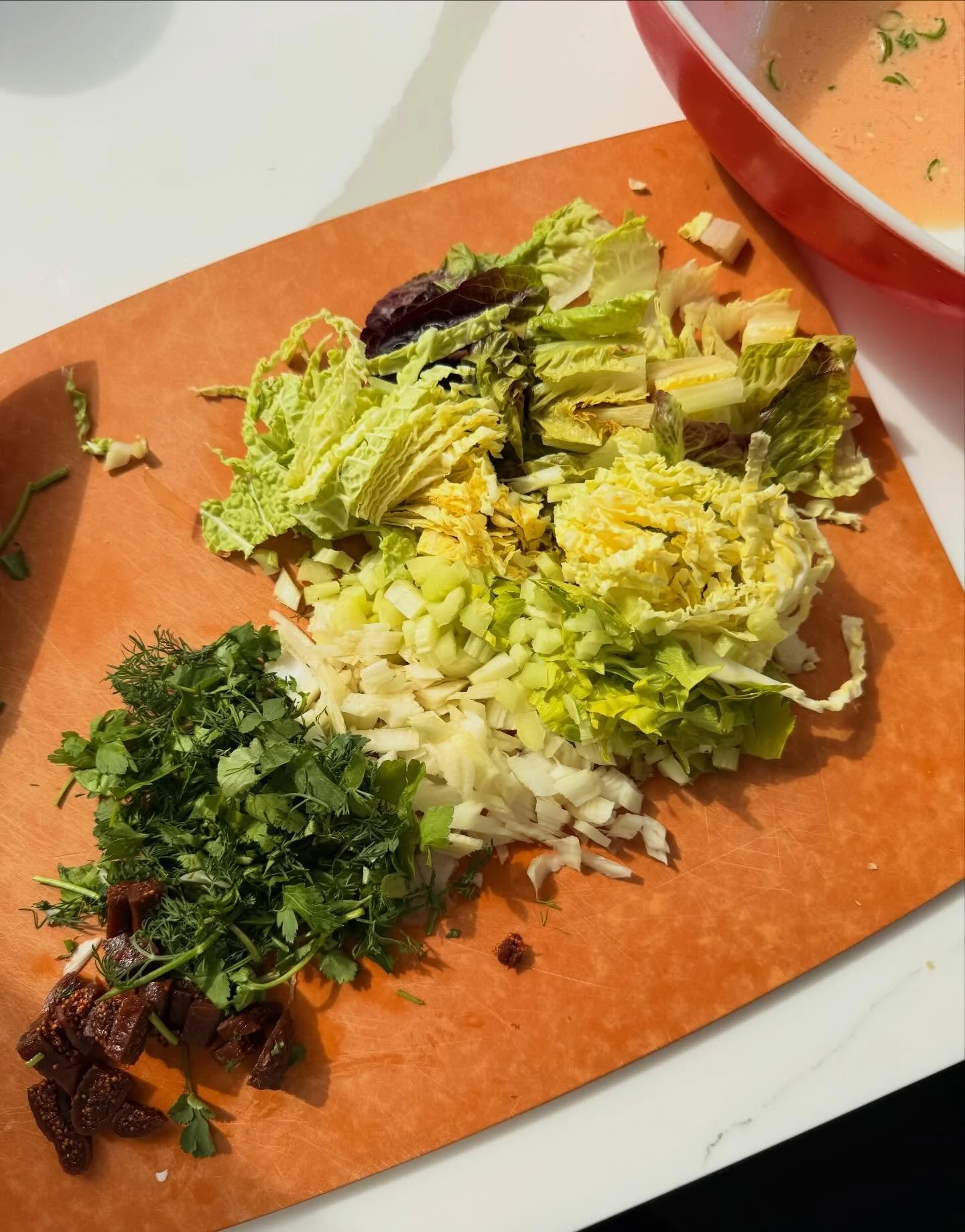 Knife skills.
I&rsquo;m going to say something real controversial here&hellip; I think knife skills might be as equally important as the recipe you&rsquo;re using. 
🔪
I&rsquo;ve seen people do this many times&hellip; They cut big chunks of things an