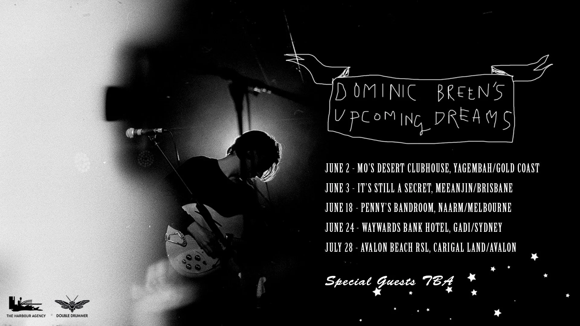 Dominic Breen announces 'Upcoming Dreams' tour