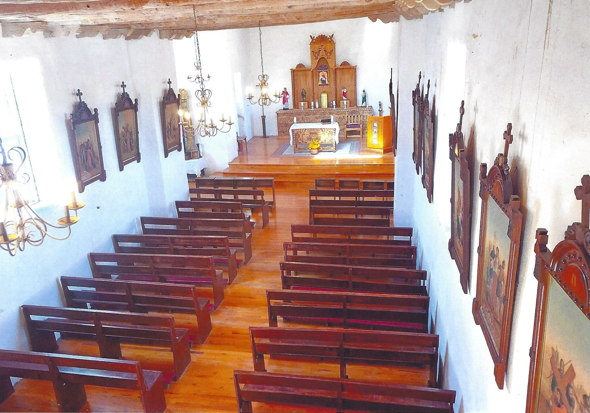 Interior of Our Lady of Purification Church