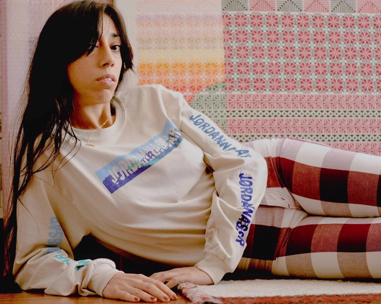 Landscape Logo Longsleeve Blue/Sand