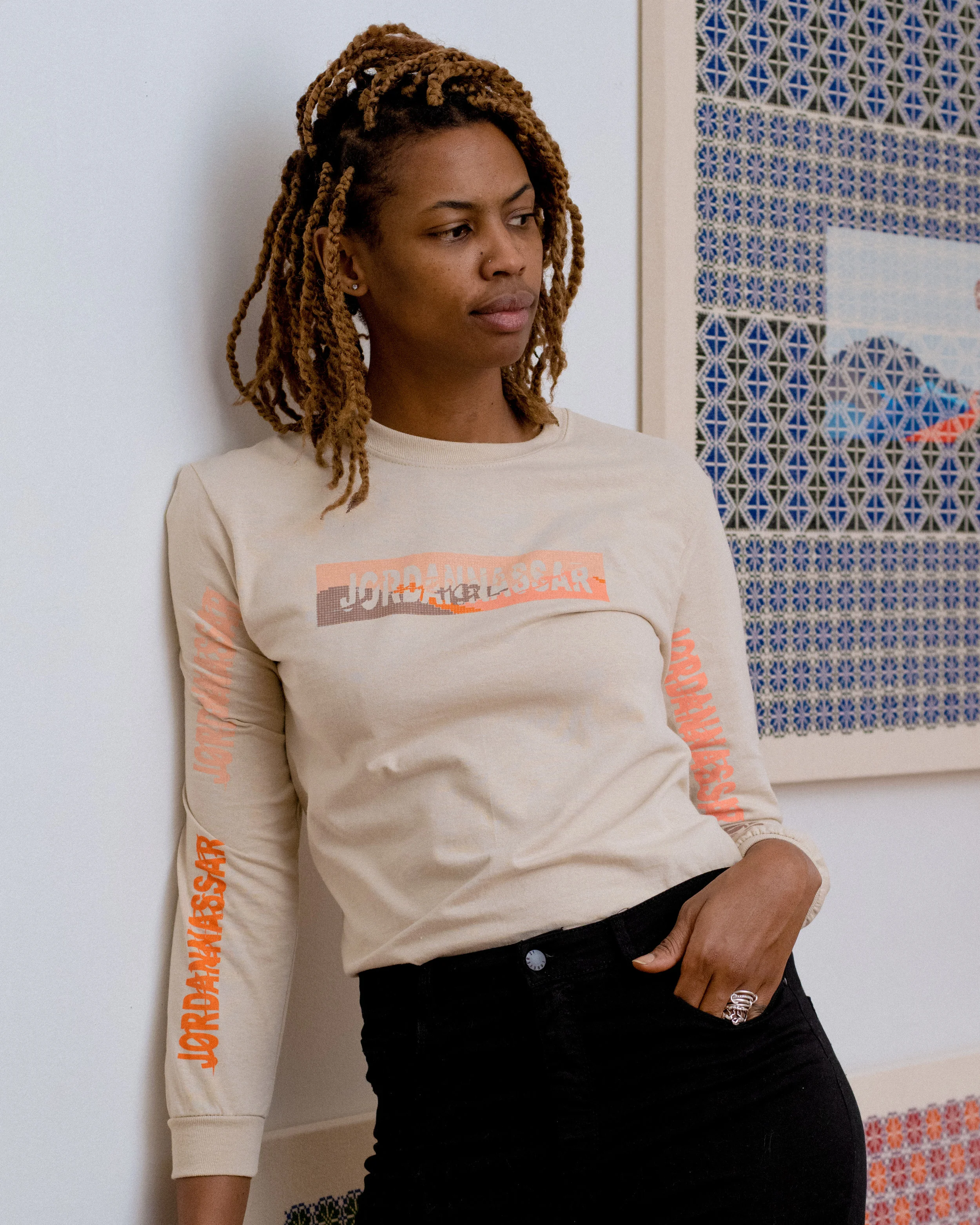 Landscape Logo Longsleeve Peach/Sand