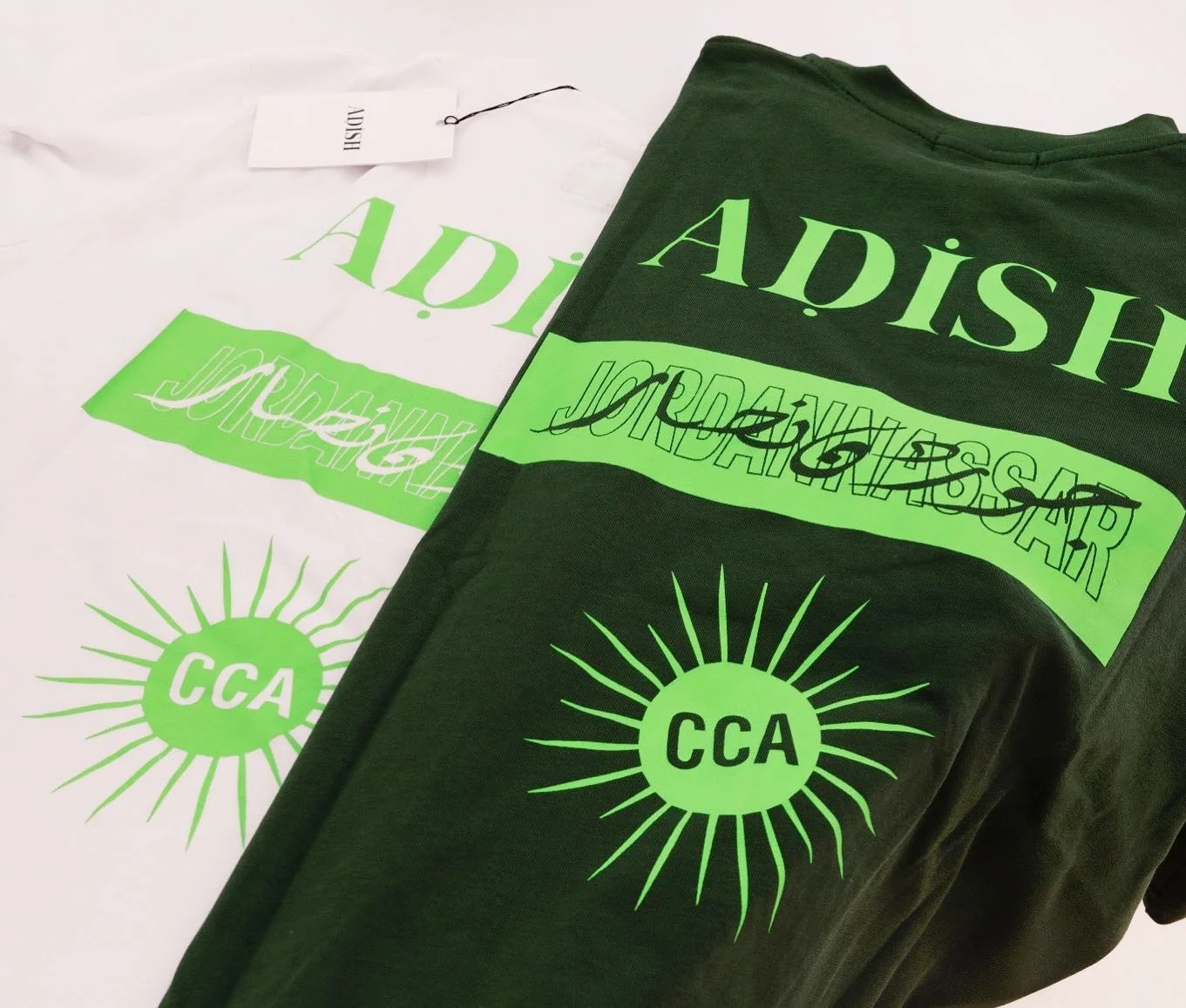 Jordan Nassar x CCA Tel Aviv x Adish Embroidered Tee
