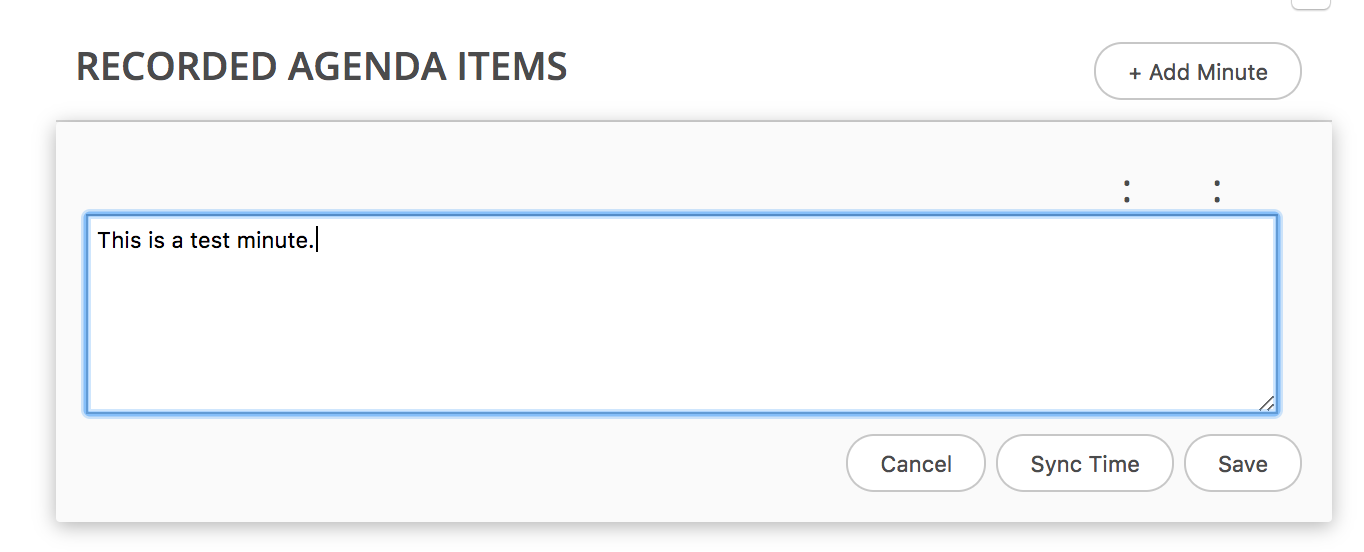 Add note interface screenshot