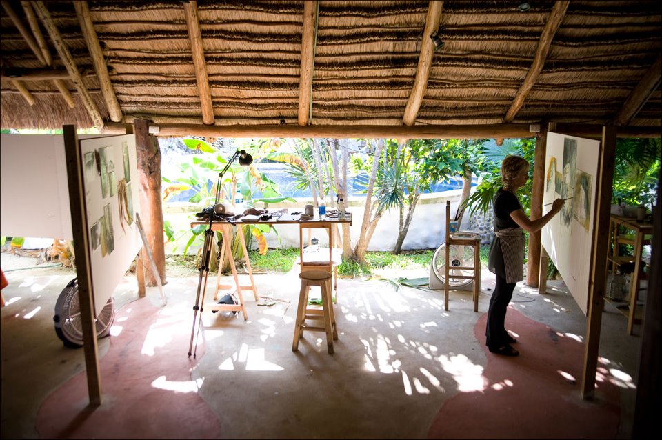 My online course about Artist Residencies is now open!