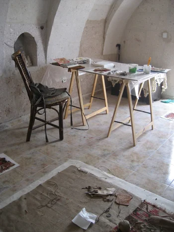 My studio in Ibrahimpasa