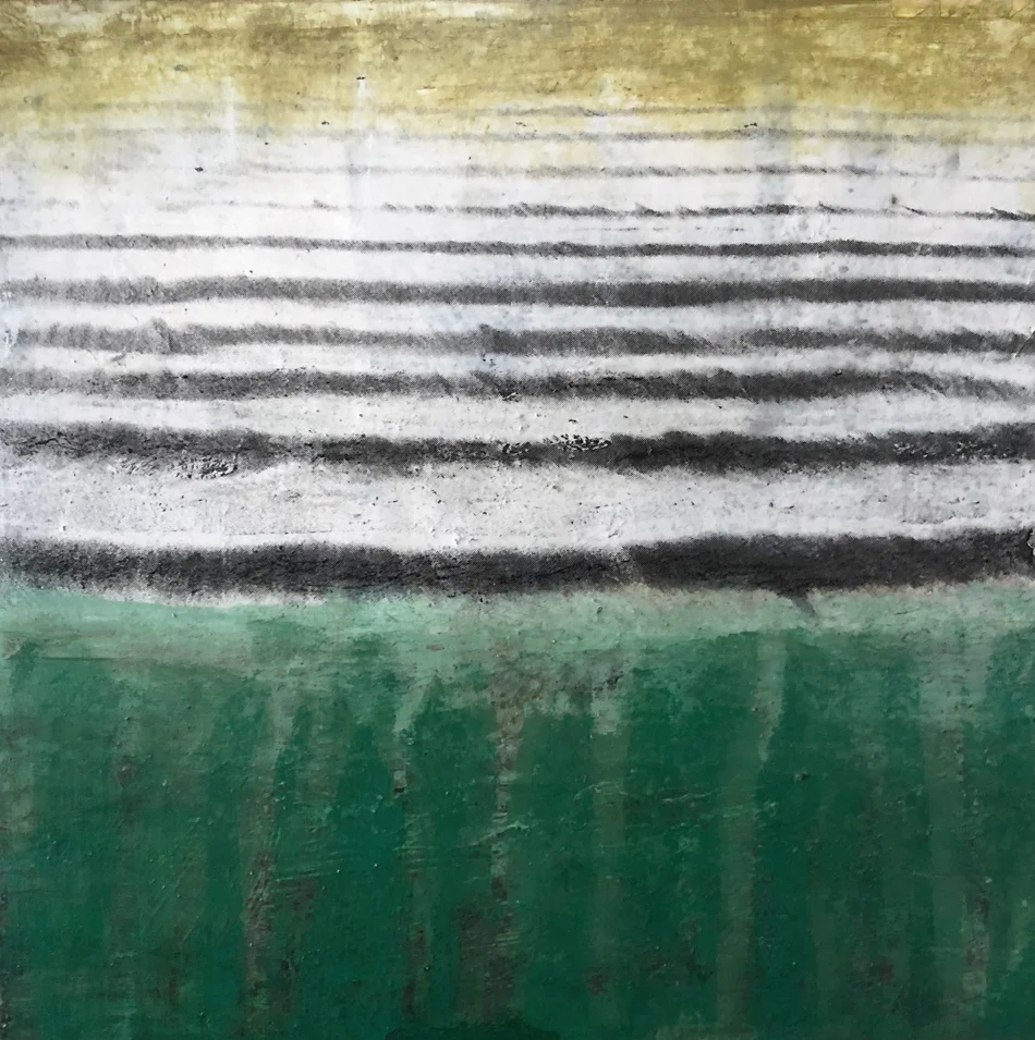 CR #9 Acrylic on panel 6” x 6” x .75” 2018