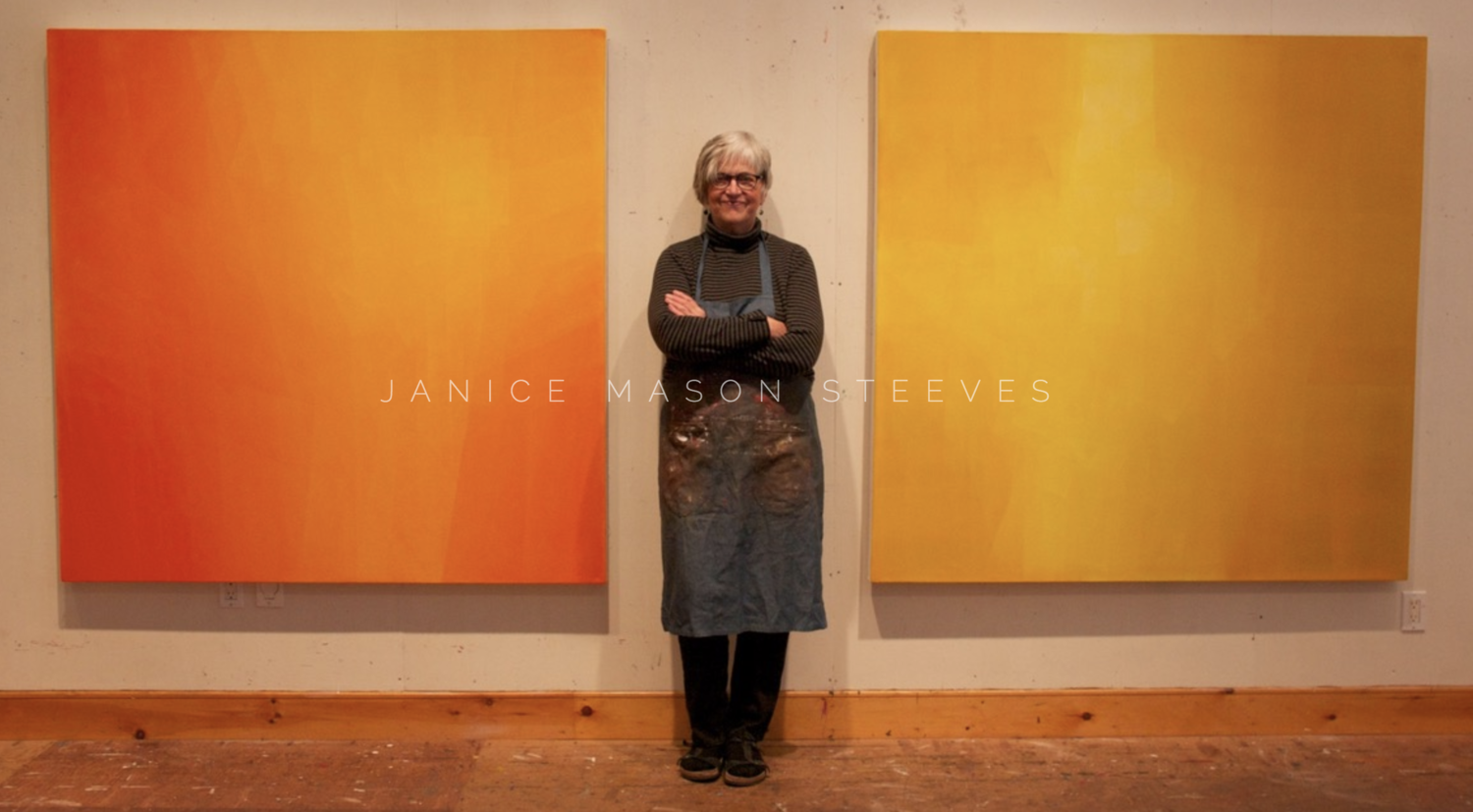 Janice Mason Steeves - One of the first artists I interviewed. July 2018