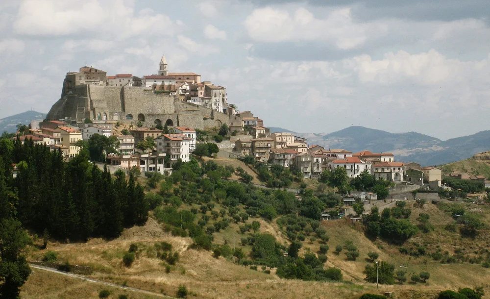 The village of Neopoli in southern Italy during my residency there in 2009.