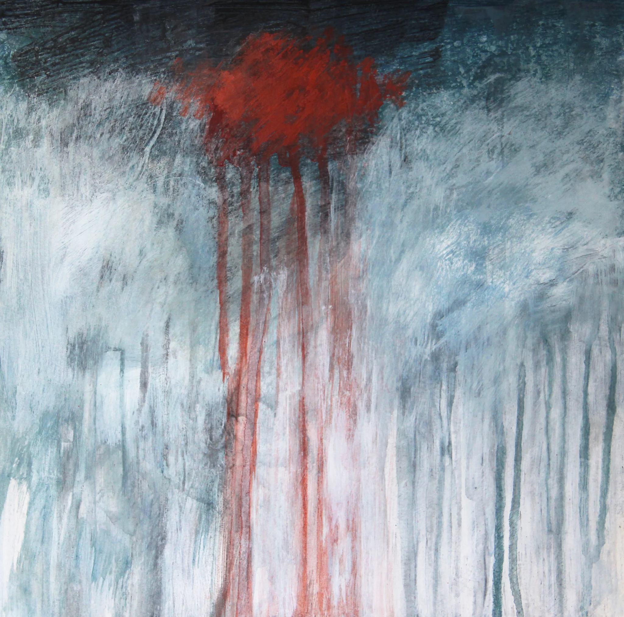 Iceland Series Acrylic on Paper ©Amy Guion Clay