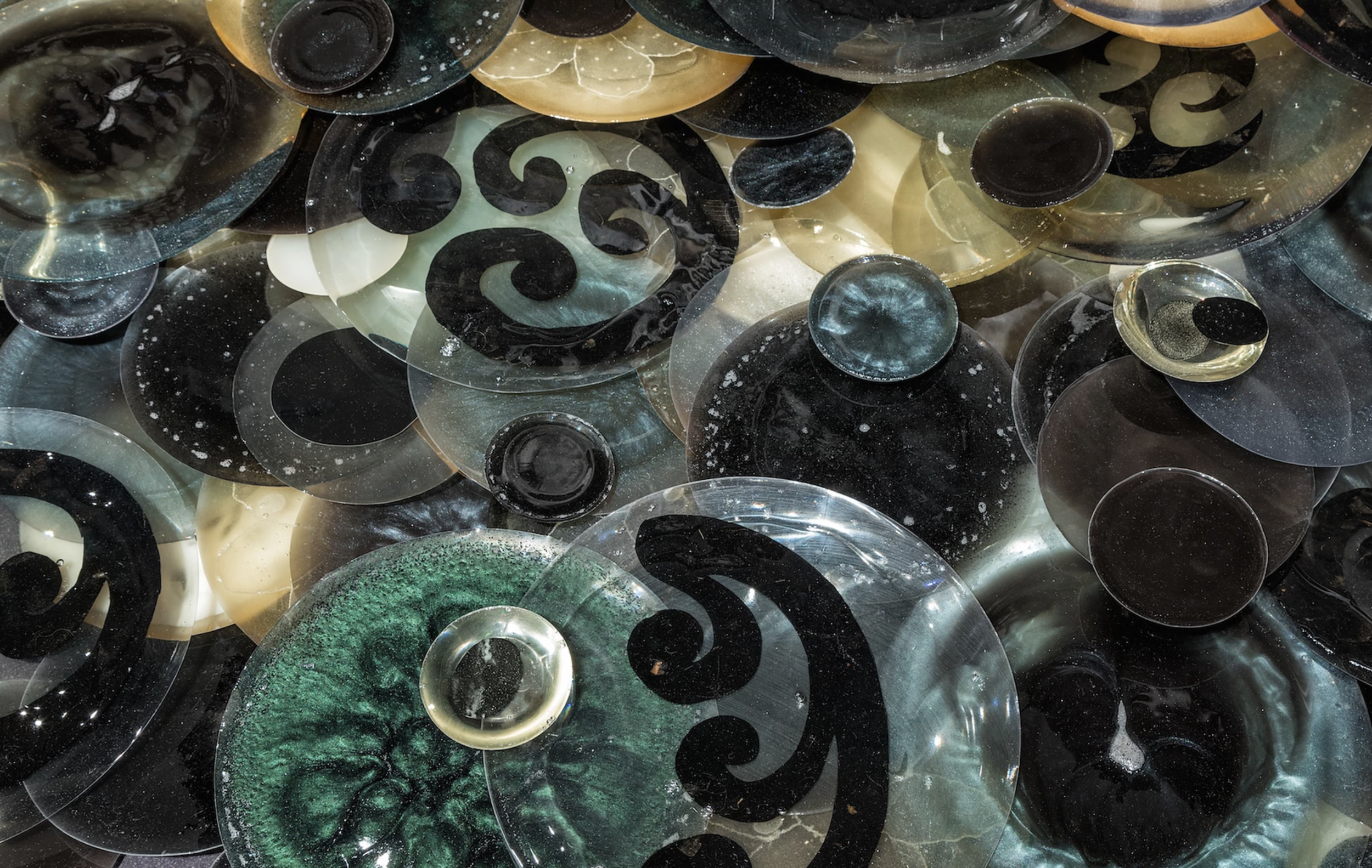 Detail of “I Dive Quietly In Between”