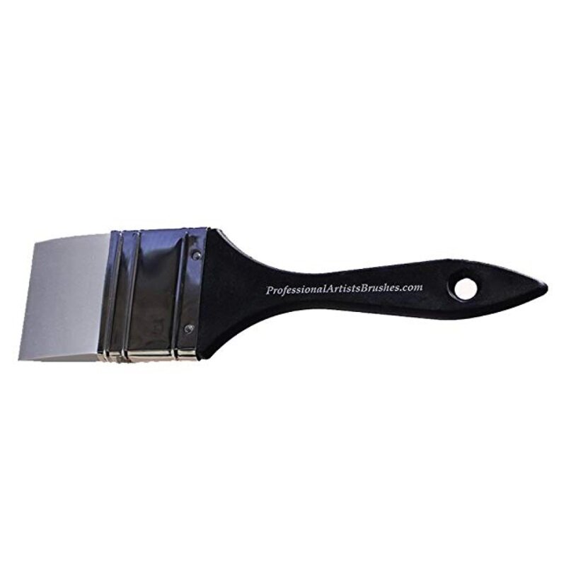 PKB Select 2 Inch Silicone Color Shaper by Professional Artists Brushes. If you’ve taken my classes you know that I can’t live without this tool. It’s like a rubber squeegee and makes applying thick layers of paint a breeze. It has a flat beveled rubber edge and is flexible to add and remove paint in a variety of interesting ways. This one is 2” wide - the 3” wide one seems to be hard to find online.