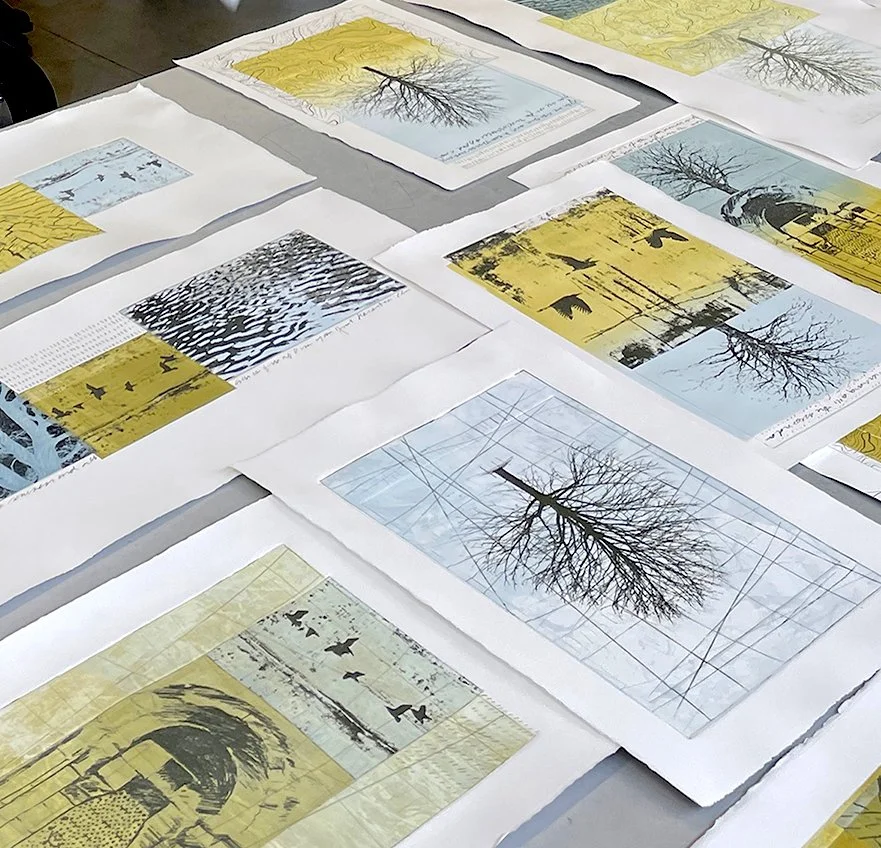 March 18-31, 2022 Residency at Glasgow Print Studio - Scotland 