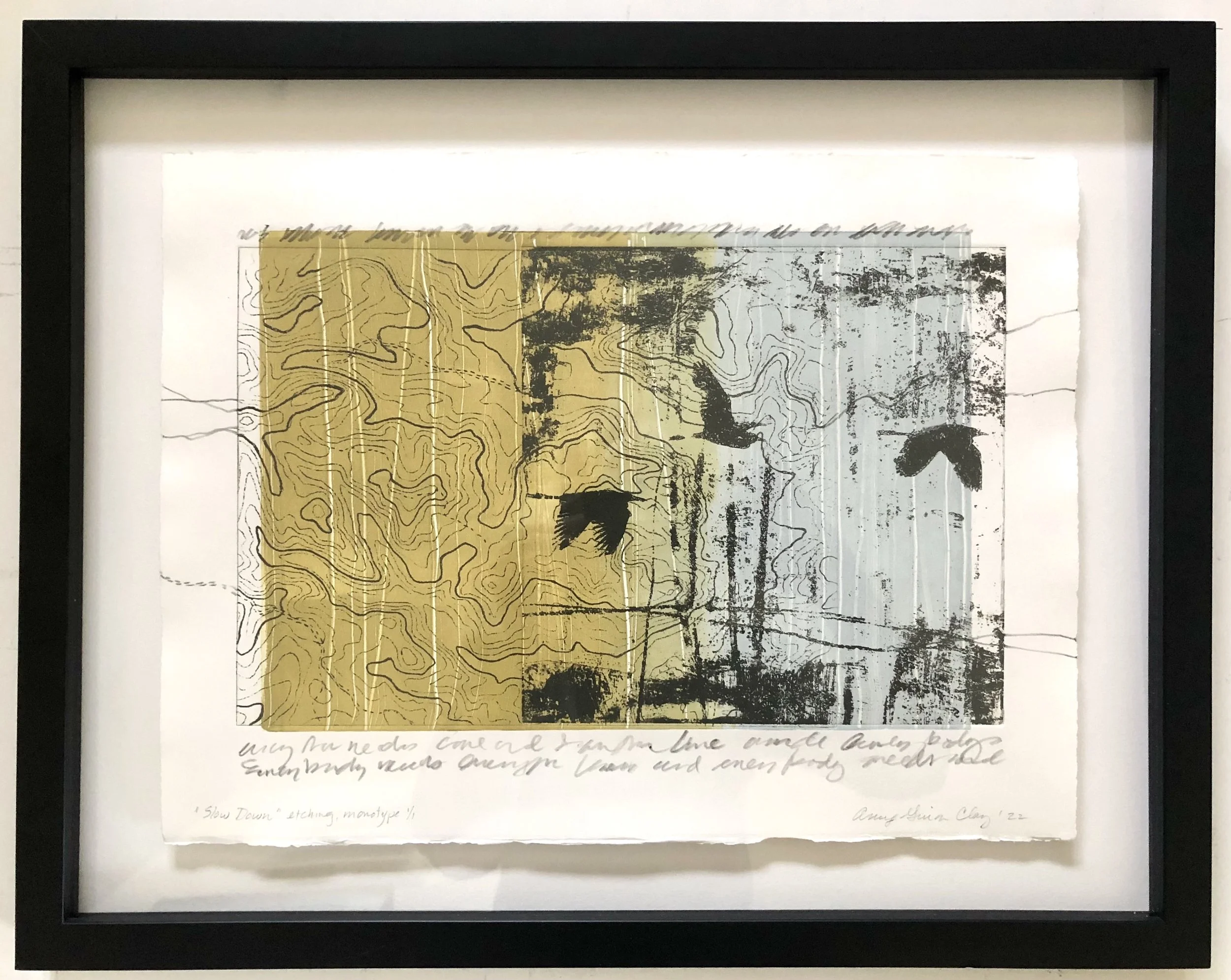 amy clay - slow down, framed.JPG