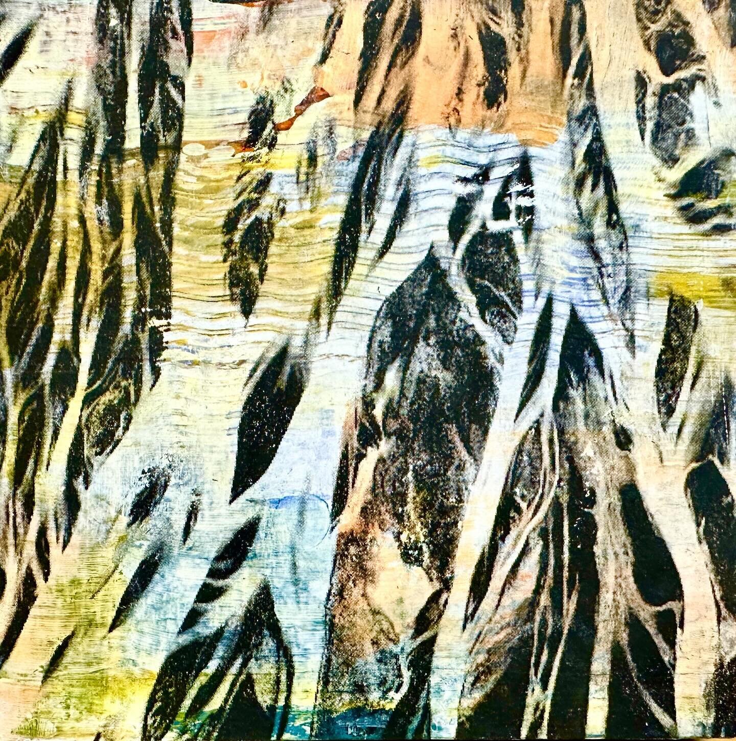 Working on more river systems in my paintings, and this image reminds me of tree roots, which is my other favorite subject. Funny how all things connect and reflect each other. Work in progress 😊 #wipart