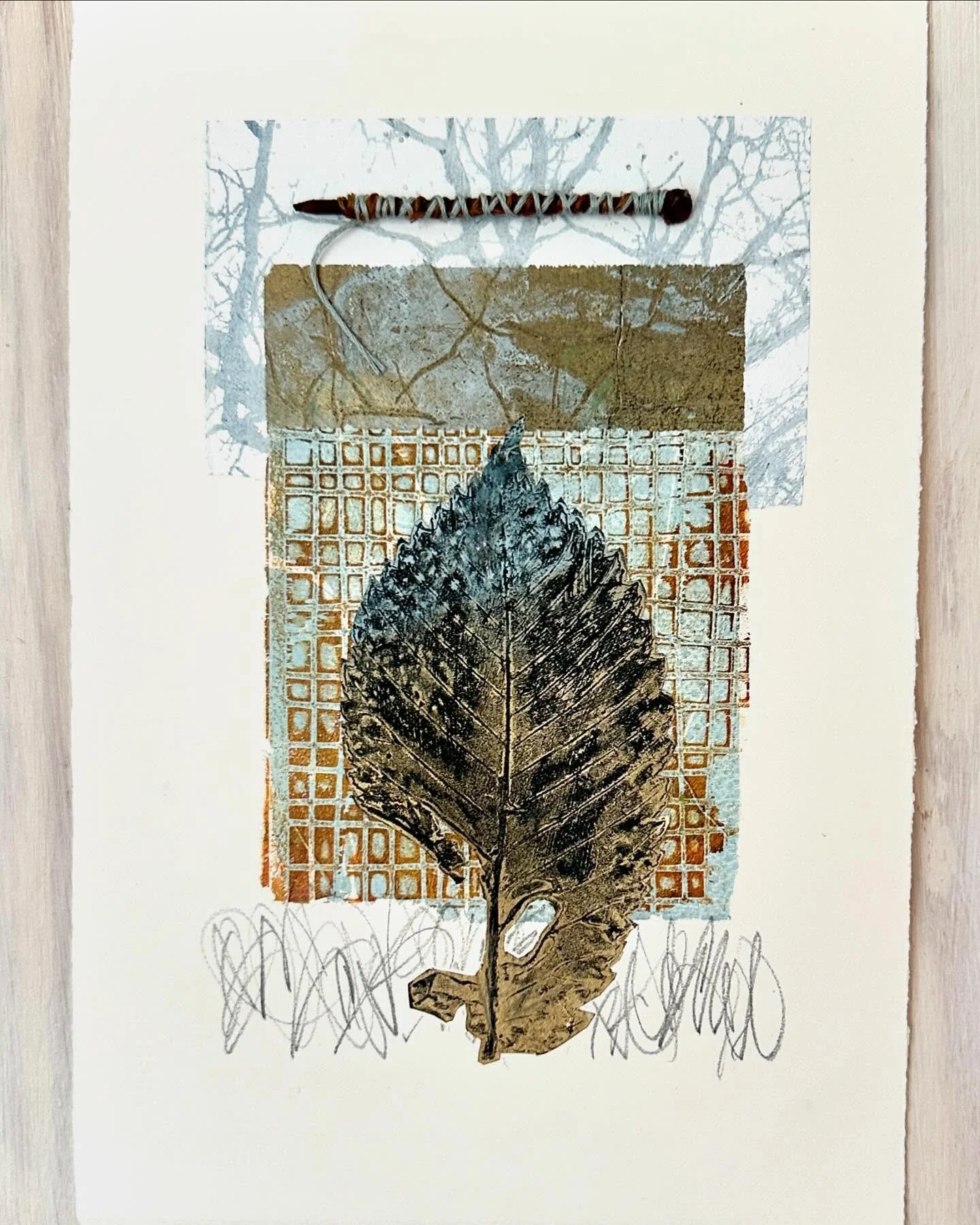 One of my last collages in the series &ldquo;Try Silence&rdquo;. I leave Finland in 2 days, and am already missing it deeply. I allowed myself a simpler body of work here, letting it unfold organically, not forcing anything. It&rsquo;s been a perfect