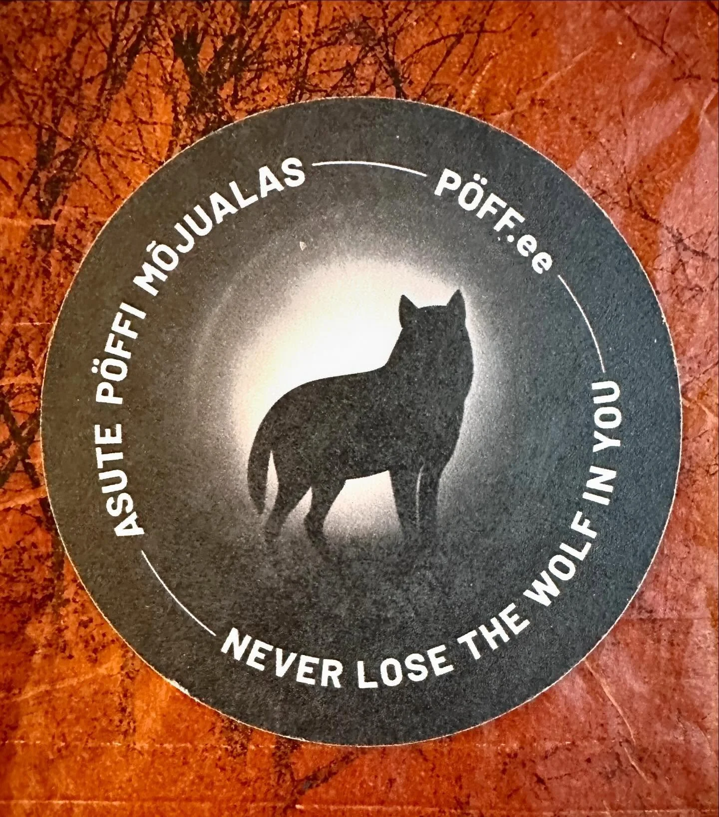 Coffee shop wisdom, Tallinn. ❤️🐺