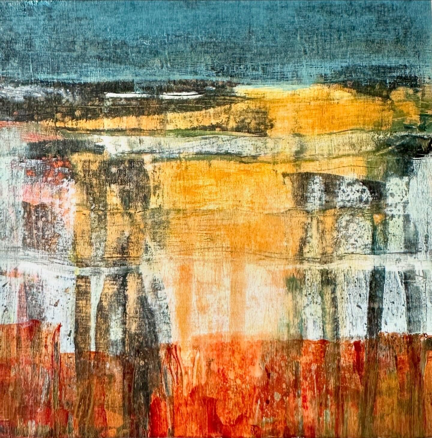 Working on some small panels for open studios coming up in October. Here&rsquo;s one 😊 More info to follow!