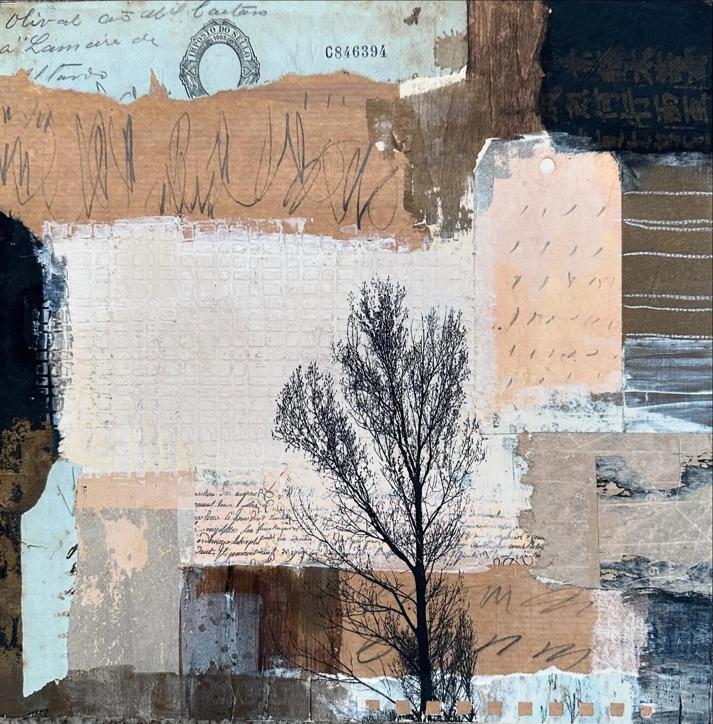 New work is piling up for Boulders Open Studios Oct 3,4 and 10/11. I love playing with these papers and textures I&rsquo;ve been collecting along the way. And a neutral palette.
Come and see me in Boulder for the OS Tour!! 2101 Jonathan Place 11-5.