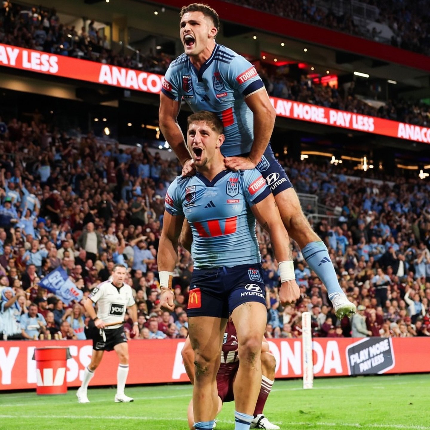 We&rsquo;re counting down to more of this 🔥 Only ONE WEEK to go until Game 2 🏉 

It&rsquo;s you&rsquo;re last chance to WIN your way to Game 3 with a double pass to Game 3 up for grabs during Game 2 PLUS the ultimate Origin Entertainment Pack (valu