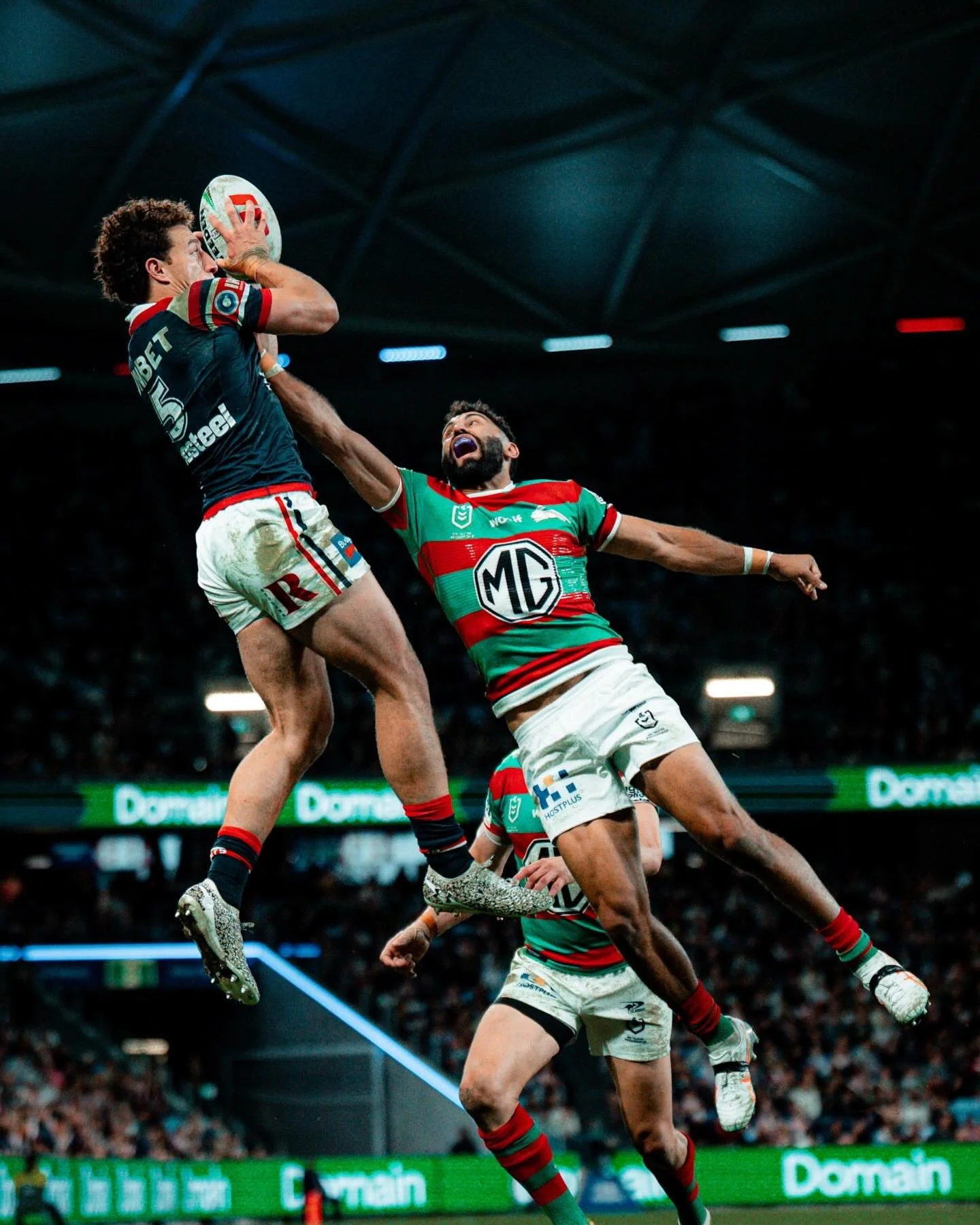 The boys are back on TONIGHT! 🔥 Catch all the action as our @sydneyroosters take on cross town rivals @ssfcrabbitohs from 8PM 🏉 

There&rsquo;s no better place to settle in and enjoy the game LIVE &amp; LOUD than Double Bay&rsquo;s Home of Sport, T