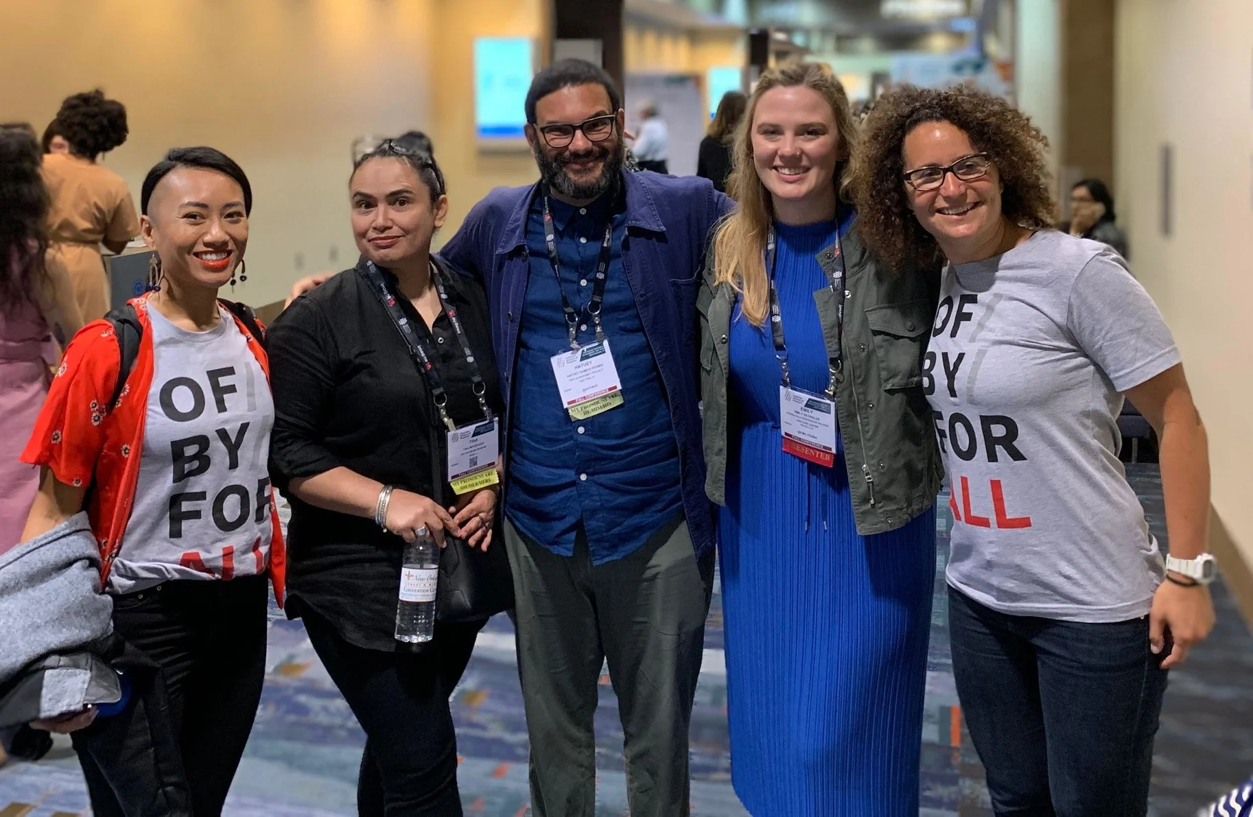 Celebrating in-person connections with Change Network members at the AAM annual meeting.