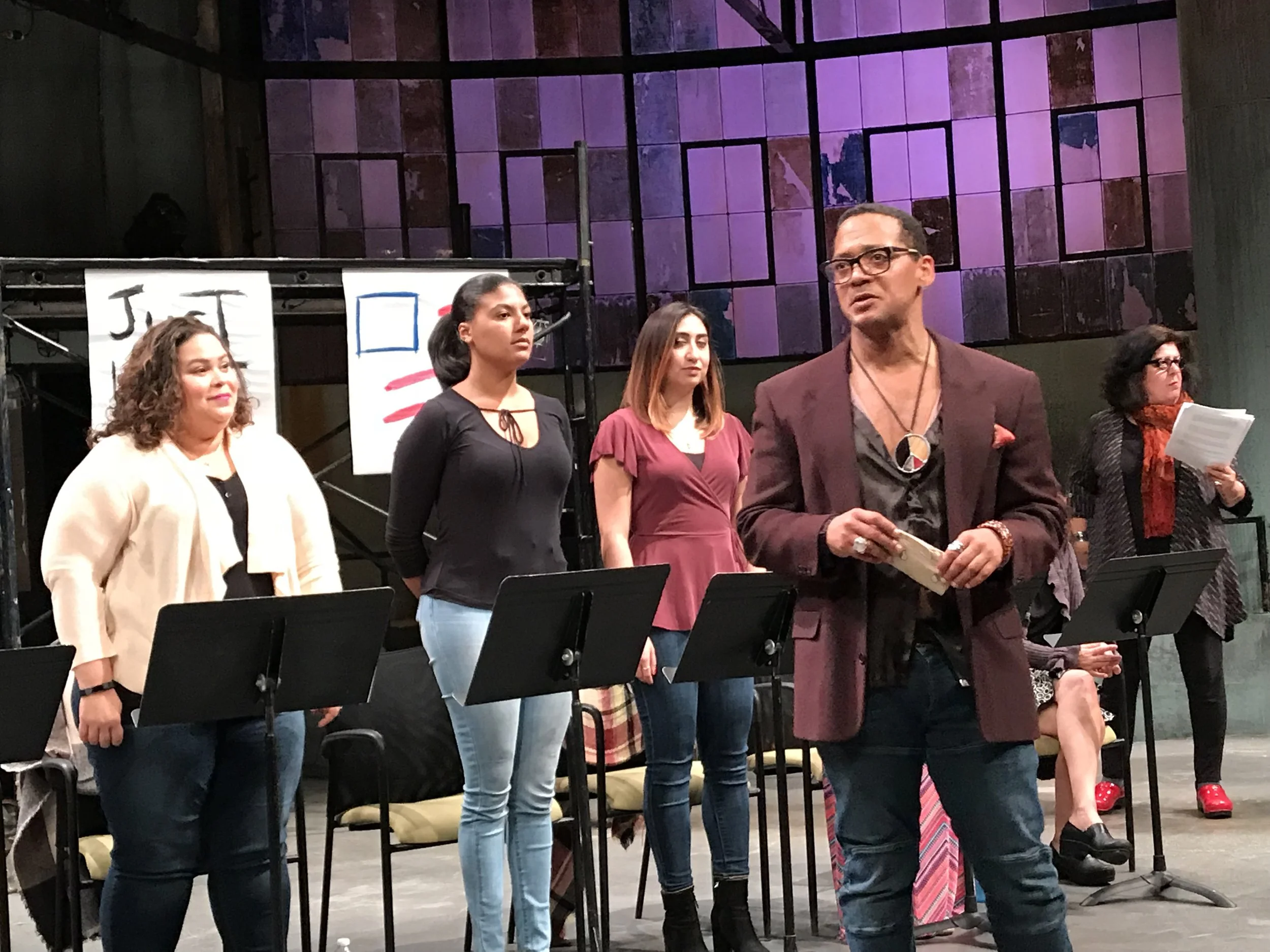 Just Like Us (2017) - Joe Wilson, Jr. and participants. (Photo: Mark Turek)